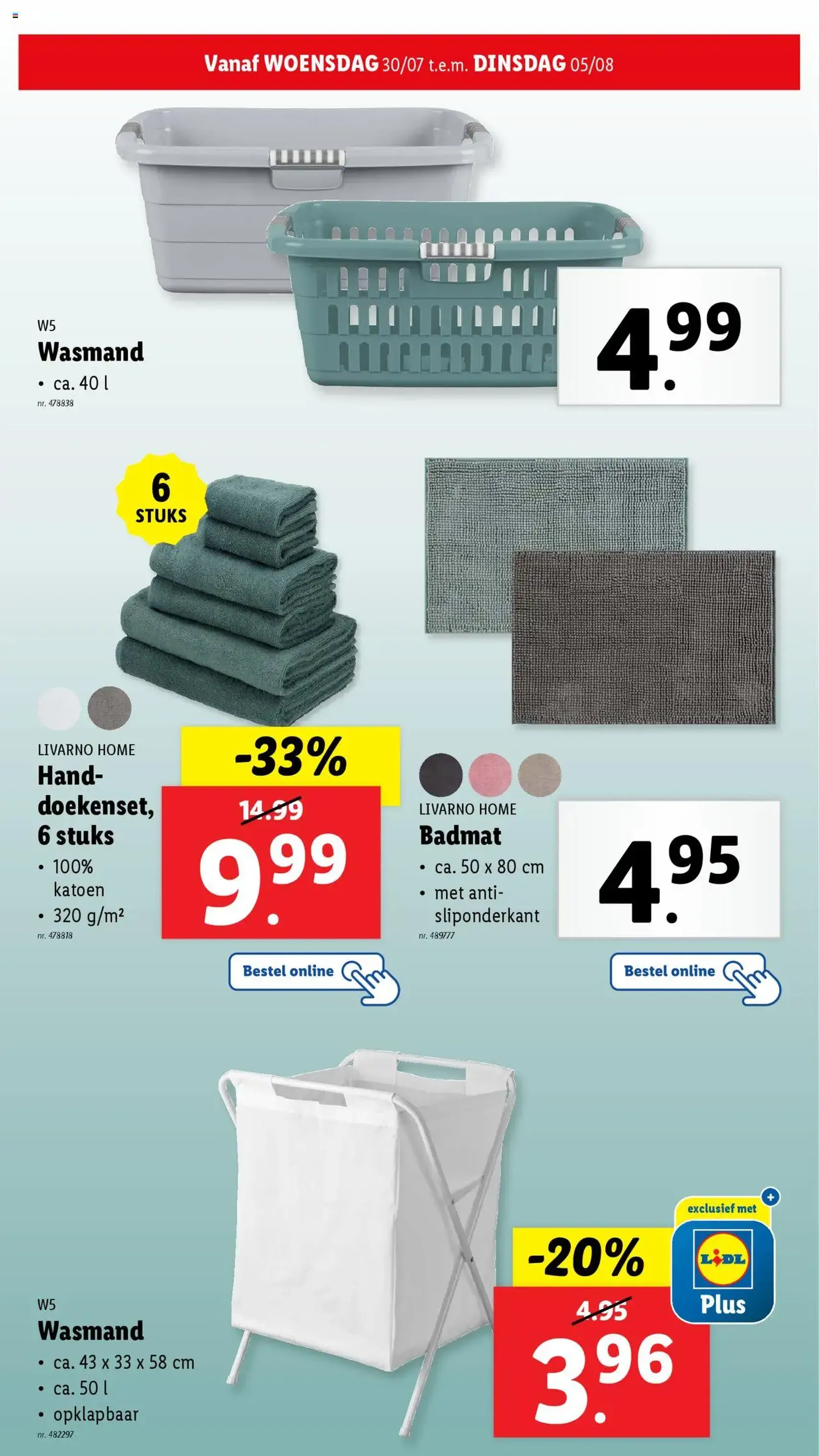 Lidl folder week 31 - geldige folder vanaf 30/07/2025 pagina 34 van 60