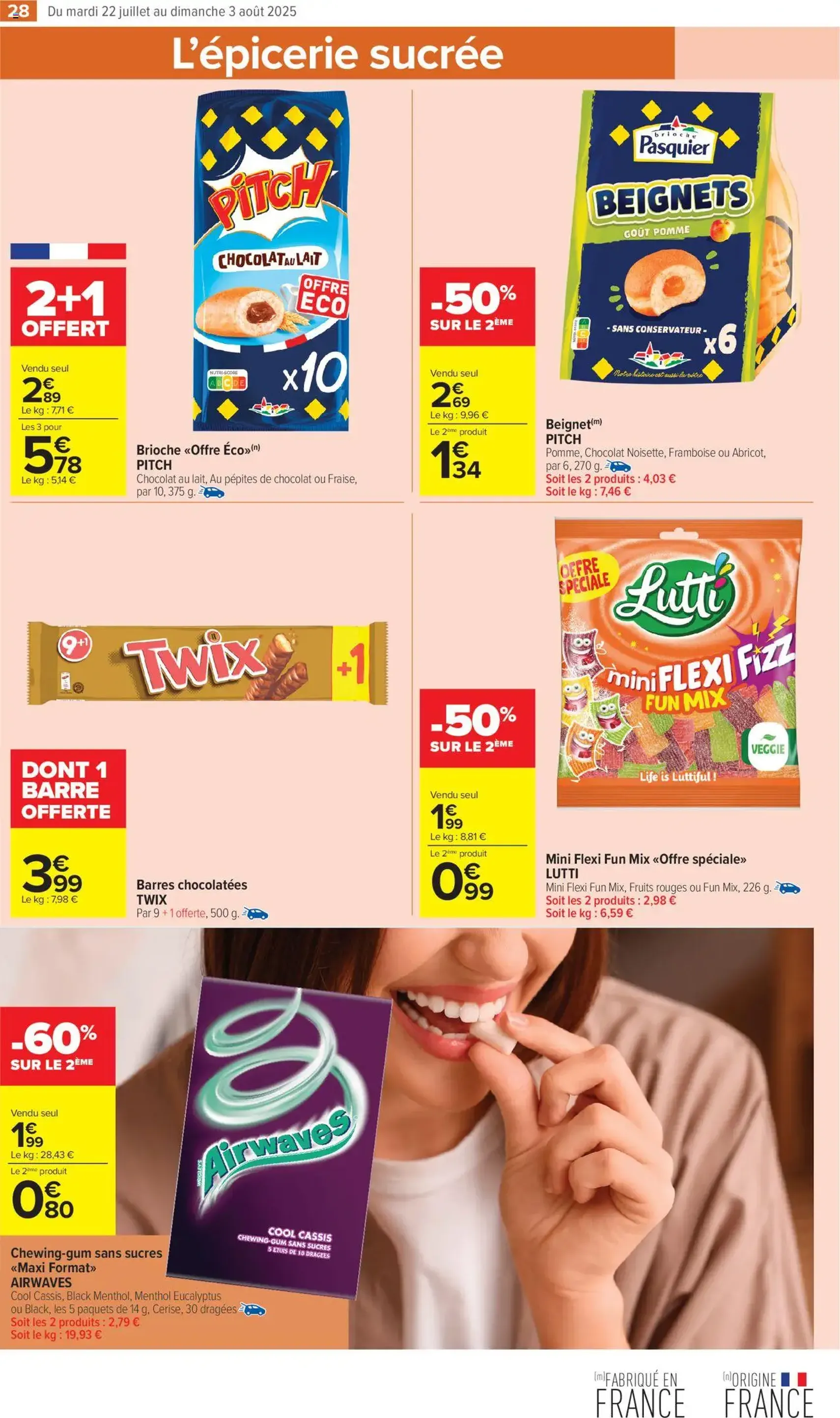 Carrefour Market catalogue semaine 30 - brochure valable à partir du 22/07/2025, page 32 sur 48