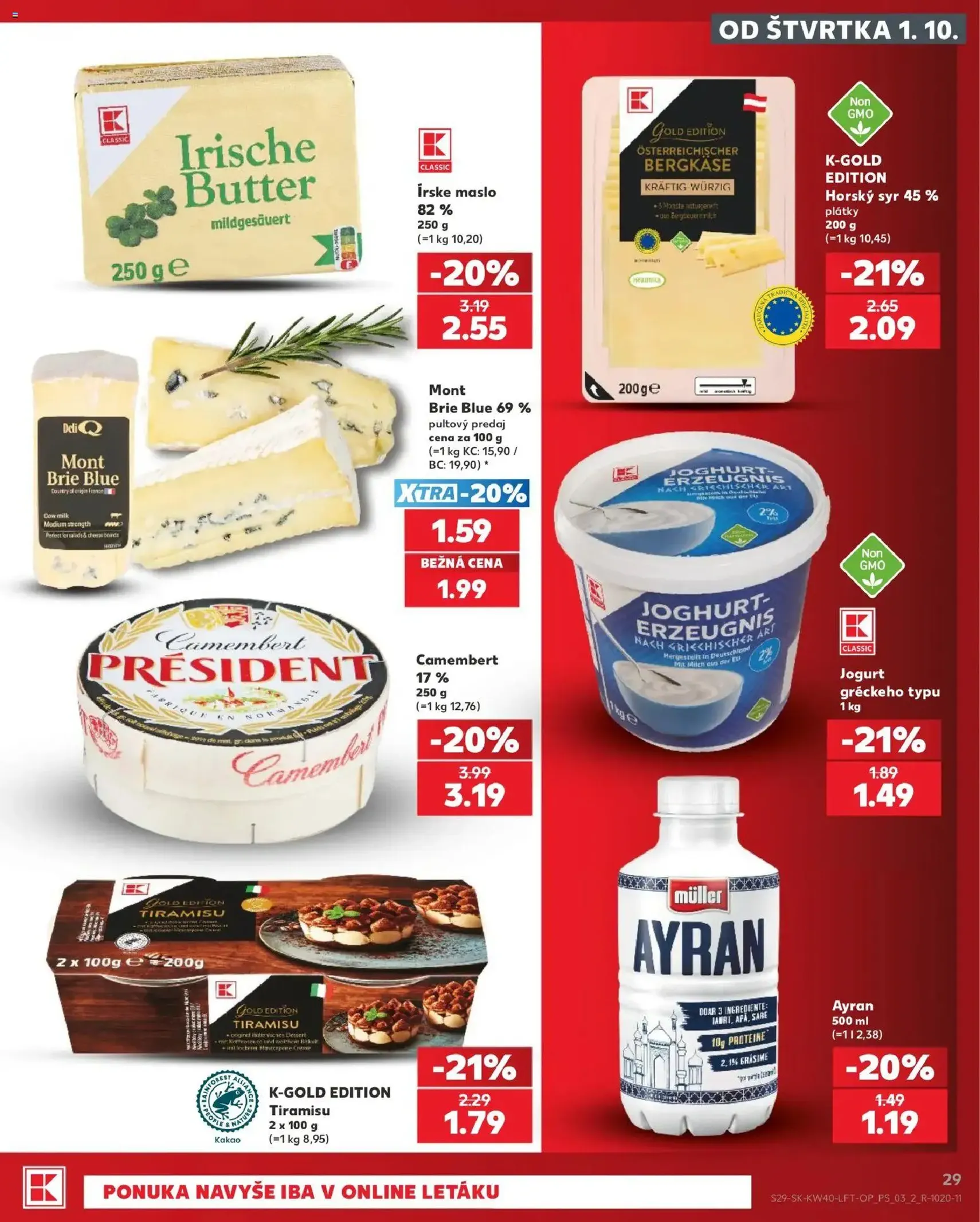 Kaufland leták - platný leták od 01.10.2026 strana 29 z 76