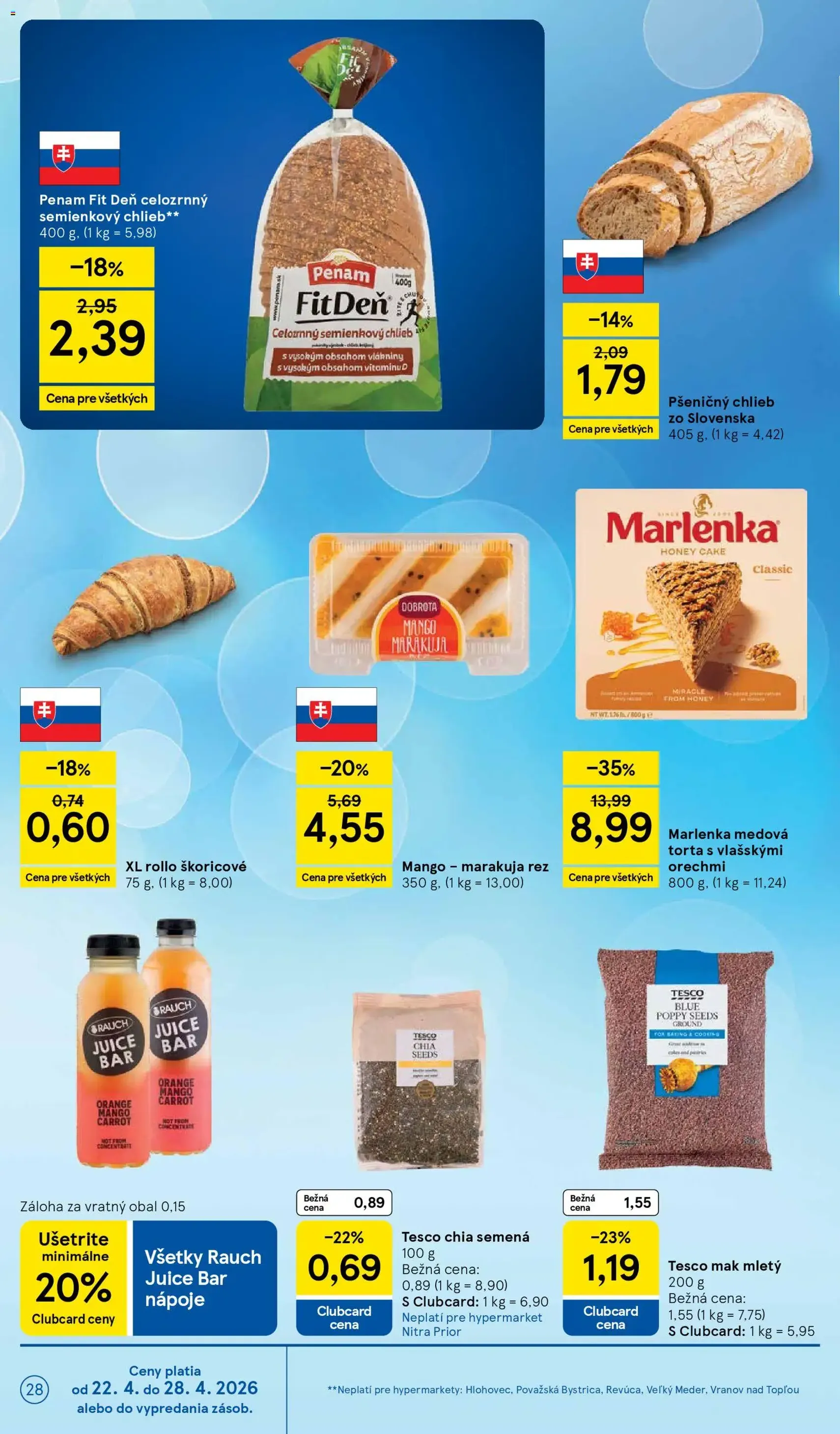 Tesco Hypermarket - leták - platný leták od 22.04.2026 strana 28 z 45