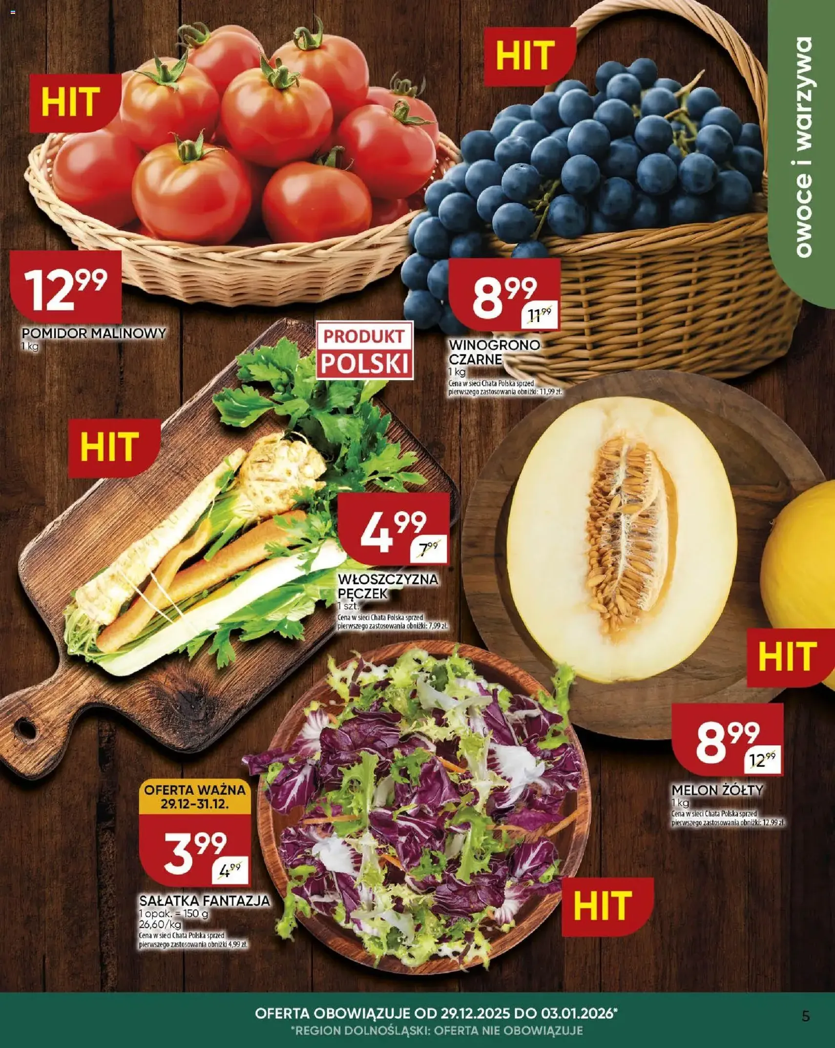 Chata Polska Gazetka - ważny gazetka od 29.12.2025 strona 5 z 20