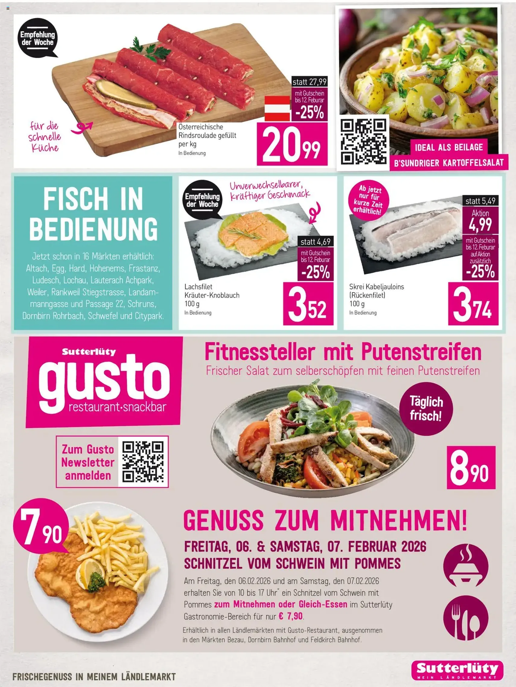 Sutterlüty Flugblatt - Gültiger Prospekt ab 05.02.2026, Seite 17 von insgesamt 20