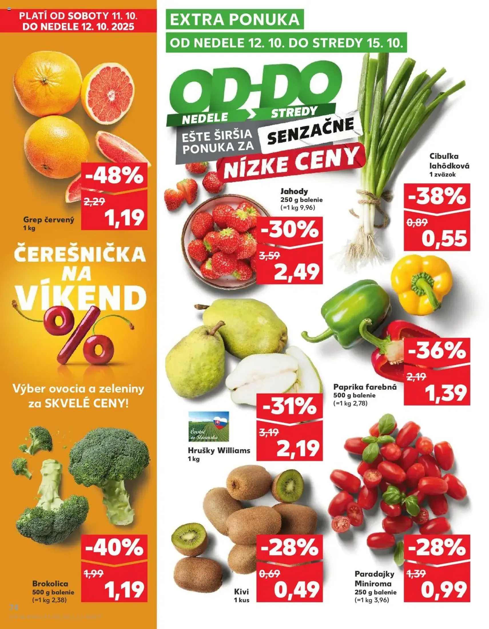 Kaufland SK Bratislava-Devínska Nová Ves - 2025.10.09. érvényes szórólap 74 oldal 80 oldalból