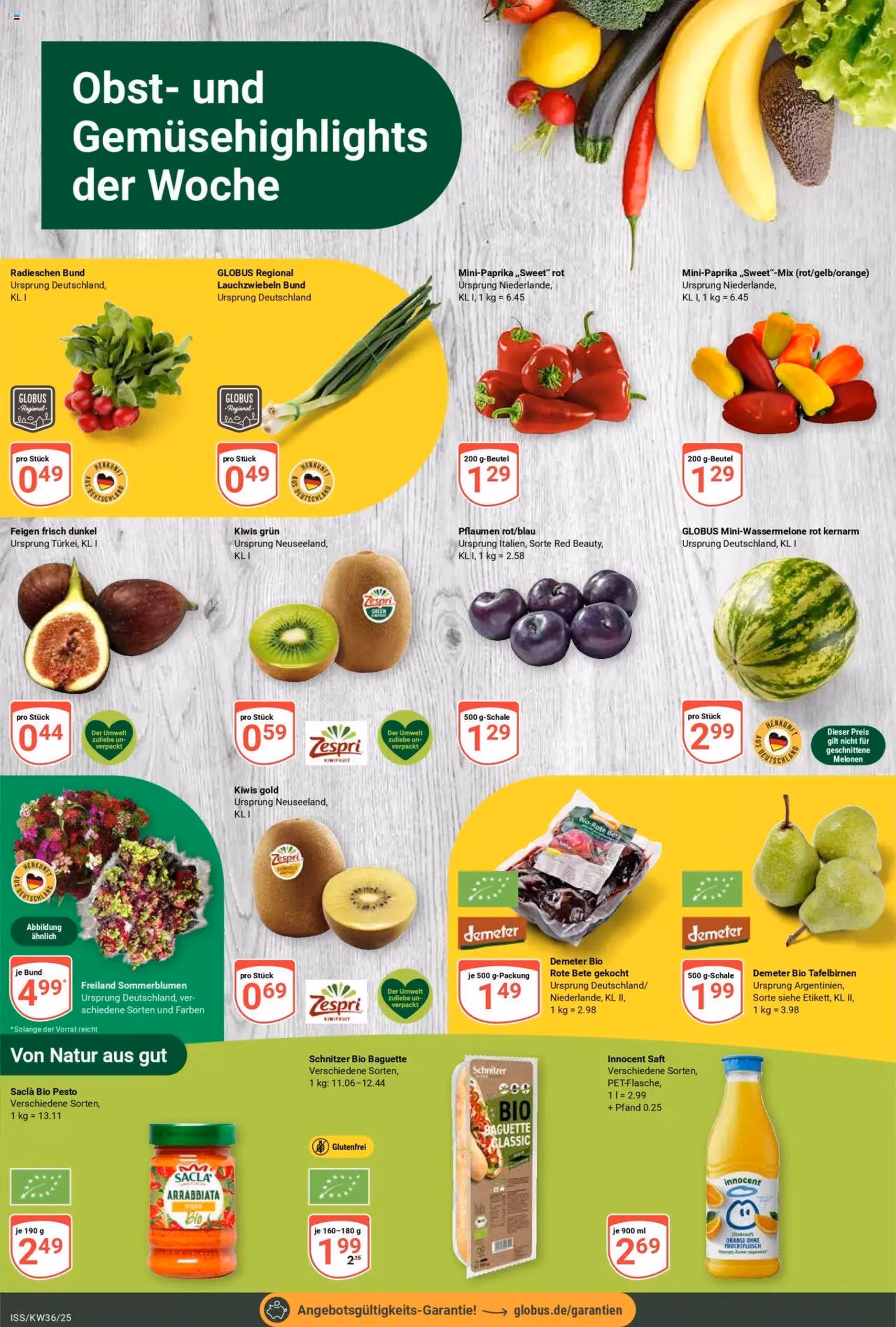 Globus Prospekt - Gültiger Prospekt ab 01.09.2025, Seite 7 von insgesamt 42 Globus Prospekt - Gültiger Prospekt ab 01.09.2025, Seite 7 von insgesamt 42