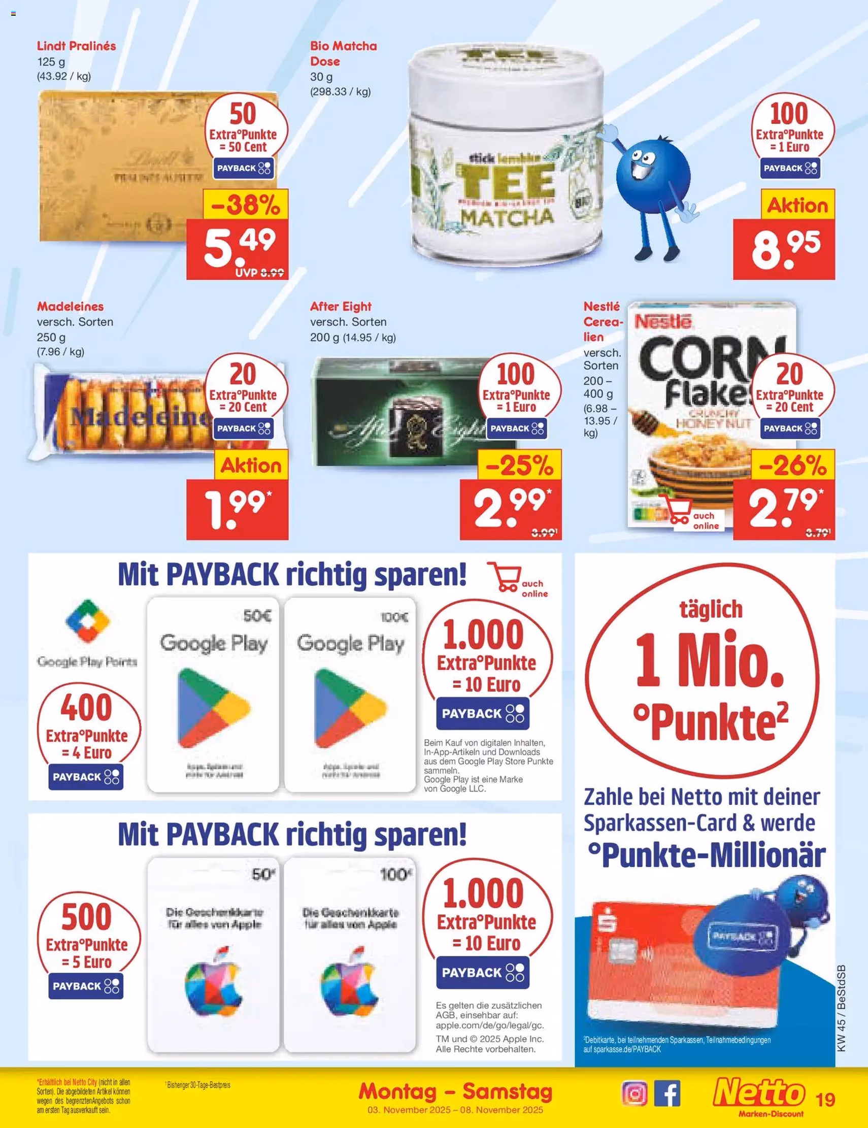 Netto Marken-Discount Prospekt - Gültiger Prospekt ab 03.11.2025, Seite 19 von insgesamt 63 Netto Marken-Discount Prospekt - Gültiger Prospekt ab 03.11.2025, Seite 19 von insgesamt 63