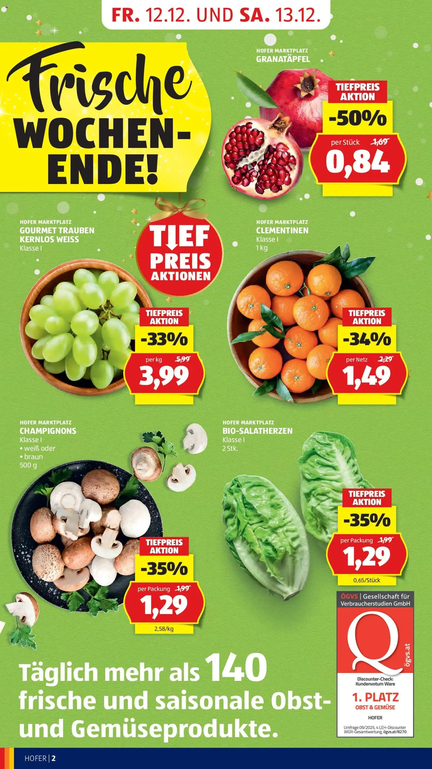 Hofer Flugblatt - Gültiger Prospekt ab 12.12.2025, Seite 4 von insgesamt 53