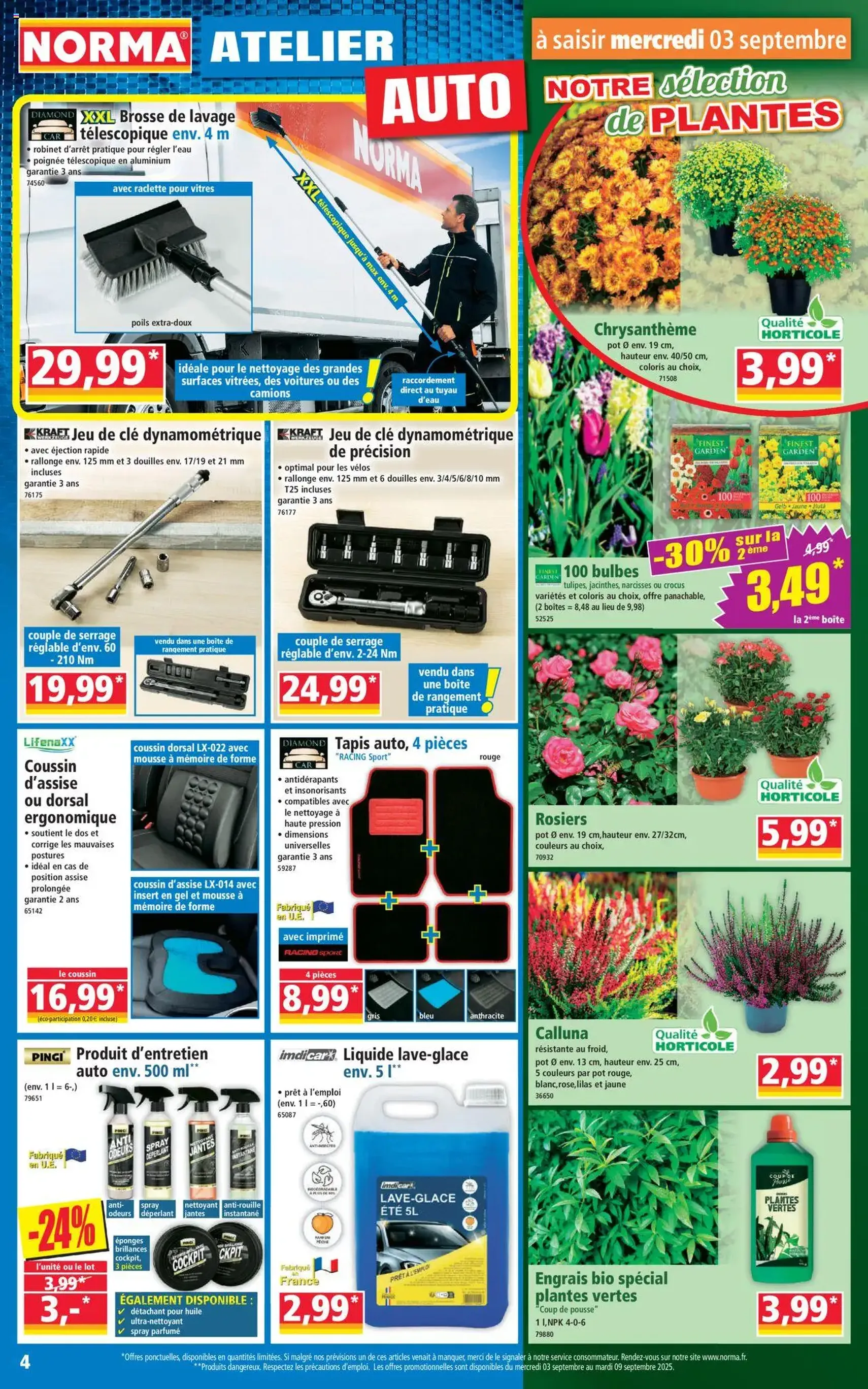 Norma catalogue - brochure valable à partir du 03/09/2025, page 4 sur 14 Norma catalogue - brochure valable à partir du 03/09/2025, page 4 sur 14