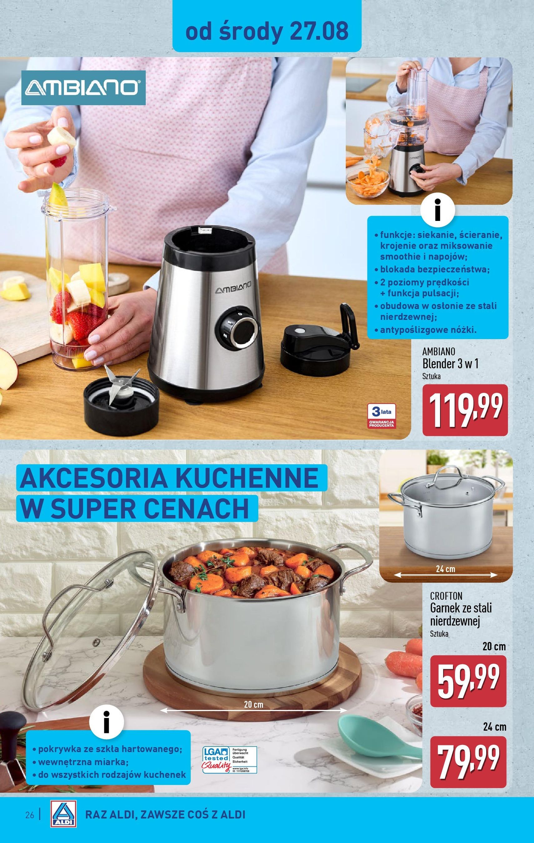Aldi Gazetka - ważny gazetka od 25.08.2025 strona 26 z 40