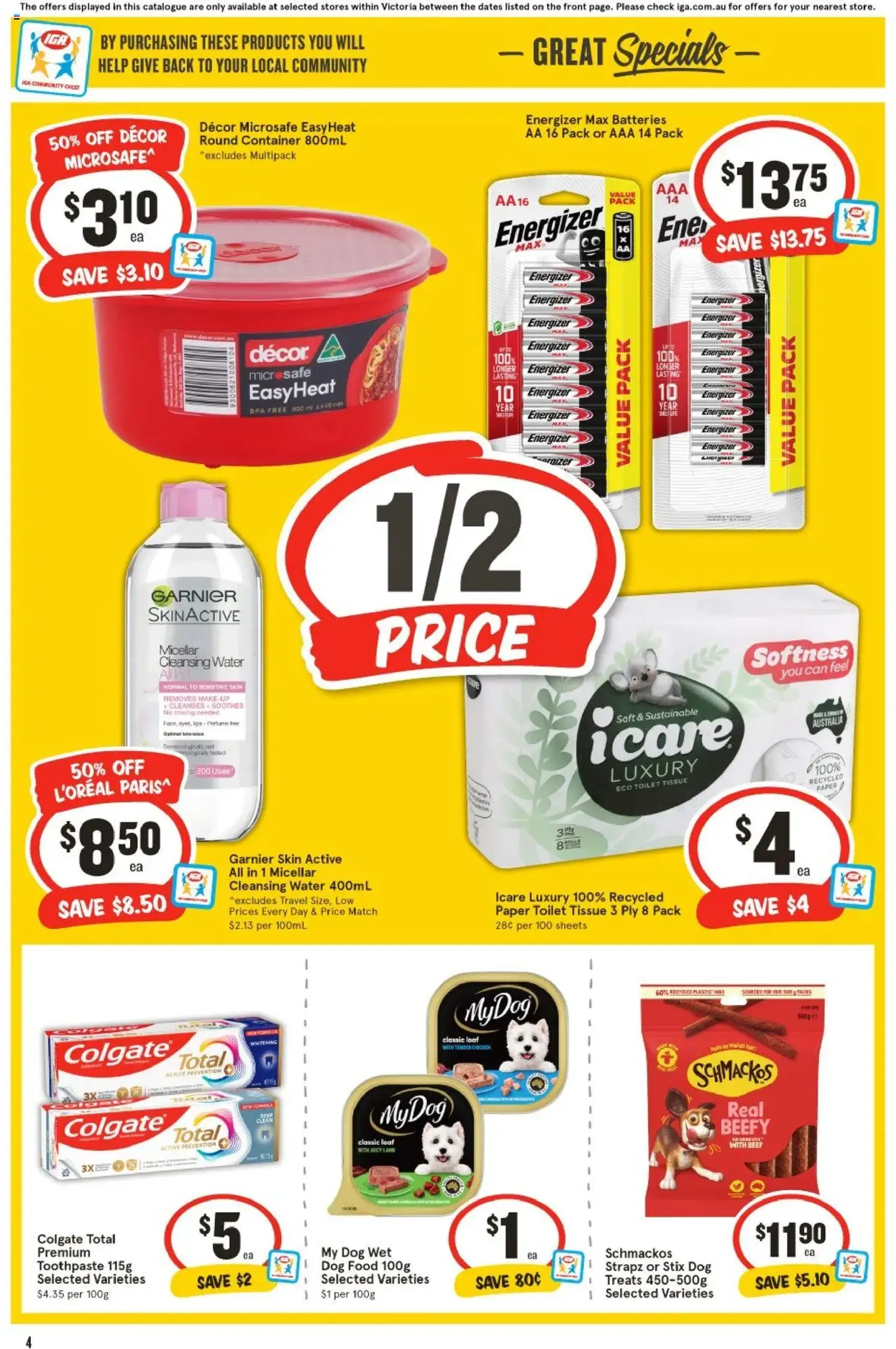 IGA Catalogue VIC - valid flyer from 30/07/2025, page 4 of 44 IGA Catalogue VIC - valid flyer from 30/07/2025, page 4 of 44
