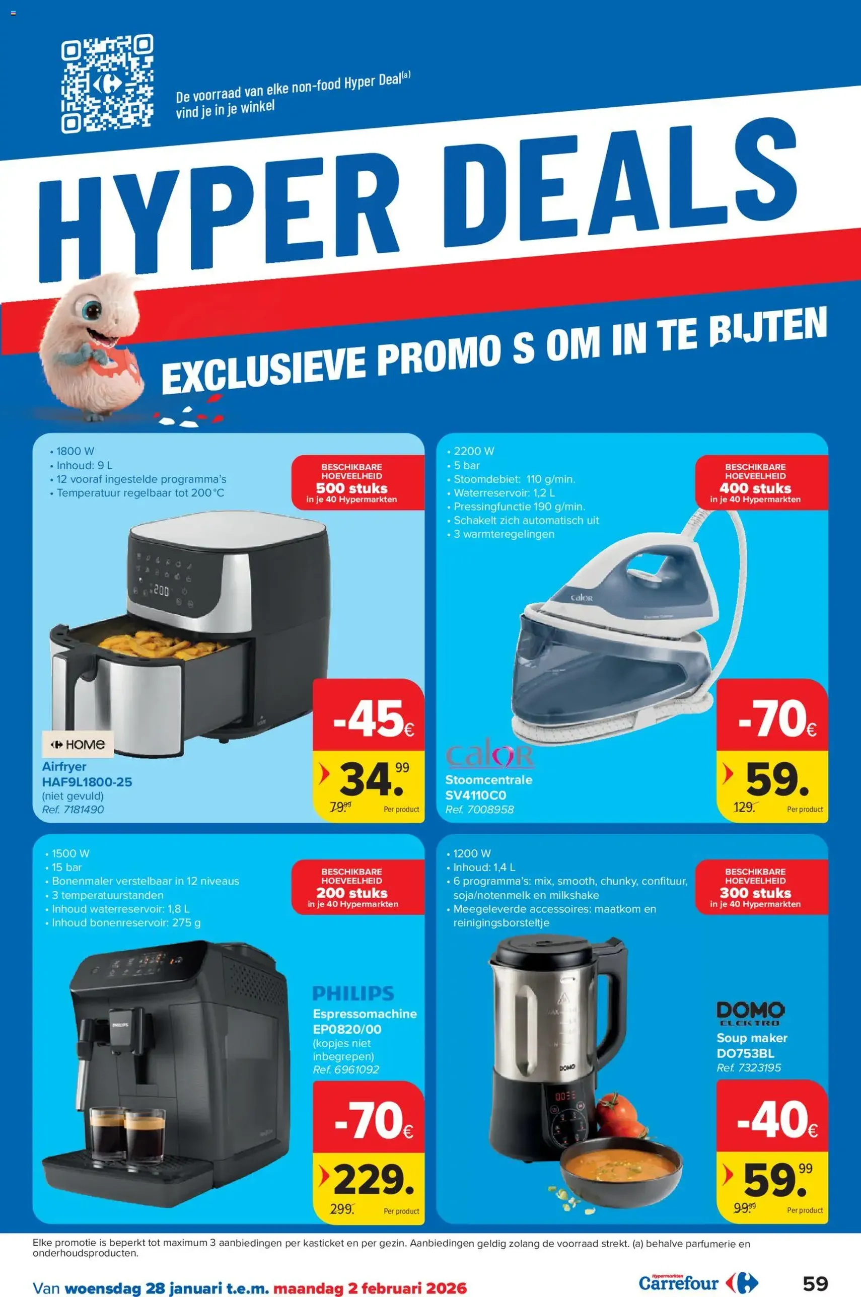 Carrefour folder week 5 - geldige folder vanaf 28/01/2026 pagina 59 van 63