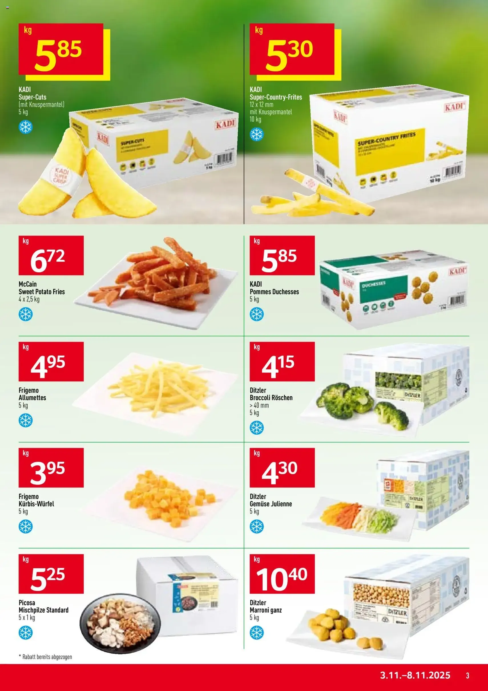 Prodega Aktionen - Gültiger Prospekt ab 03.11.2025, Seite 3 von insgesamt 40