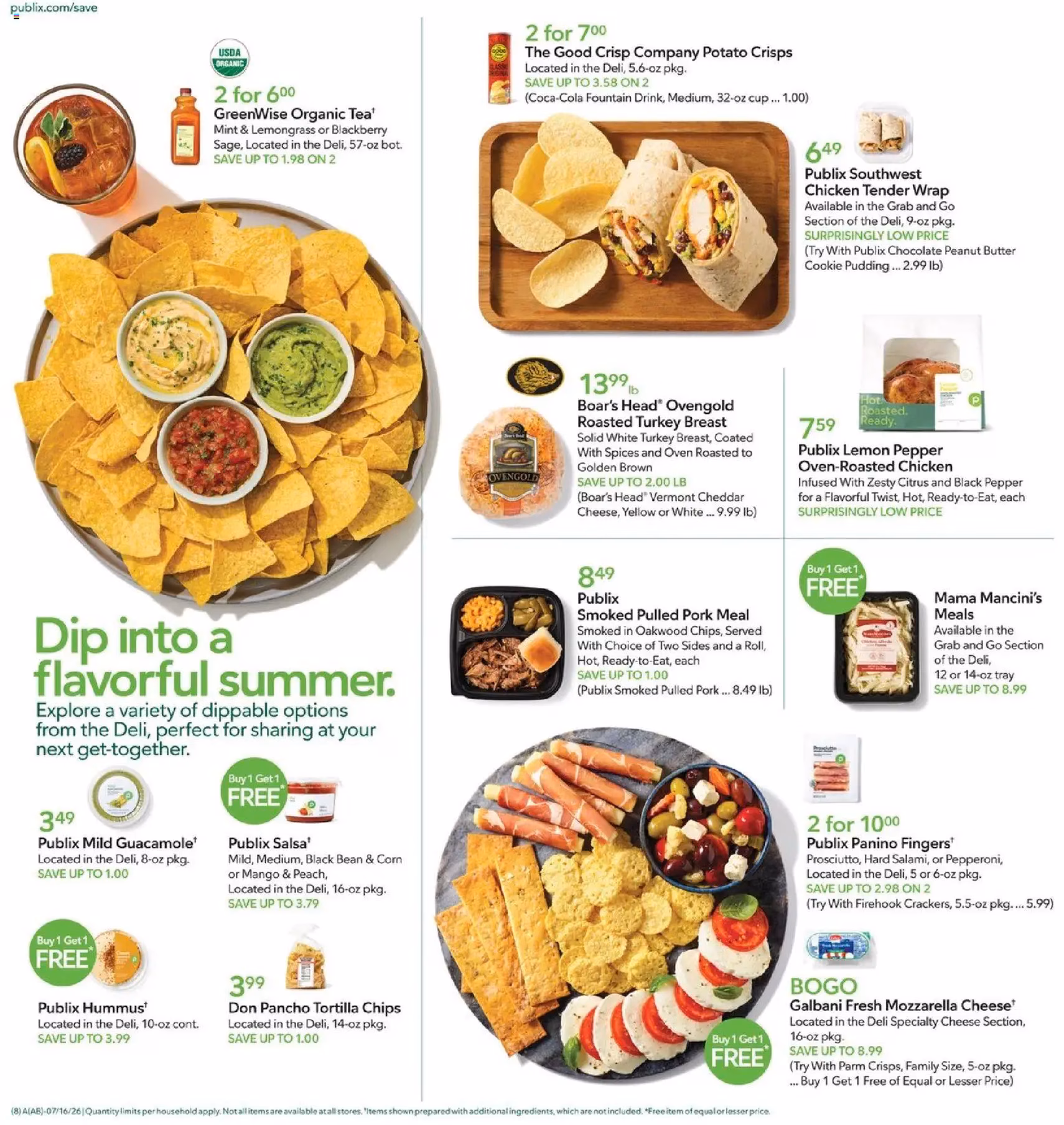Publix Weekly Ad - valid flyer from 07/15/2026, page 8 of 20
