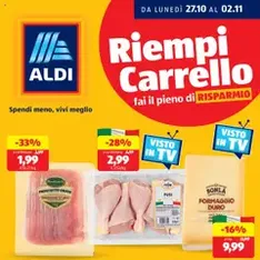 Volantino Aldi - anteprima volantino valido dal 27/10/2025