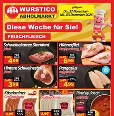 Wurstico Abholmarkt Flugblatt - Prospekt Vorschau gültig ab 27.11.2025