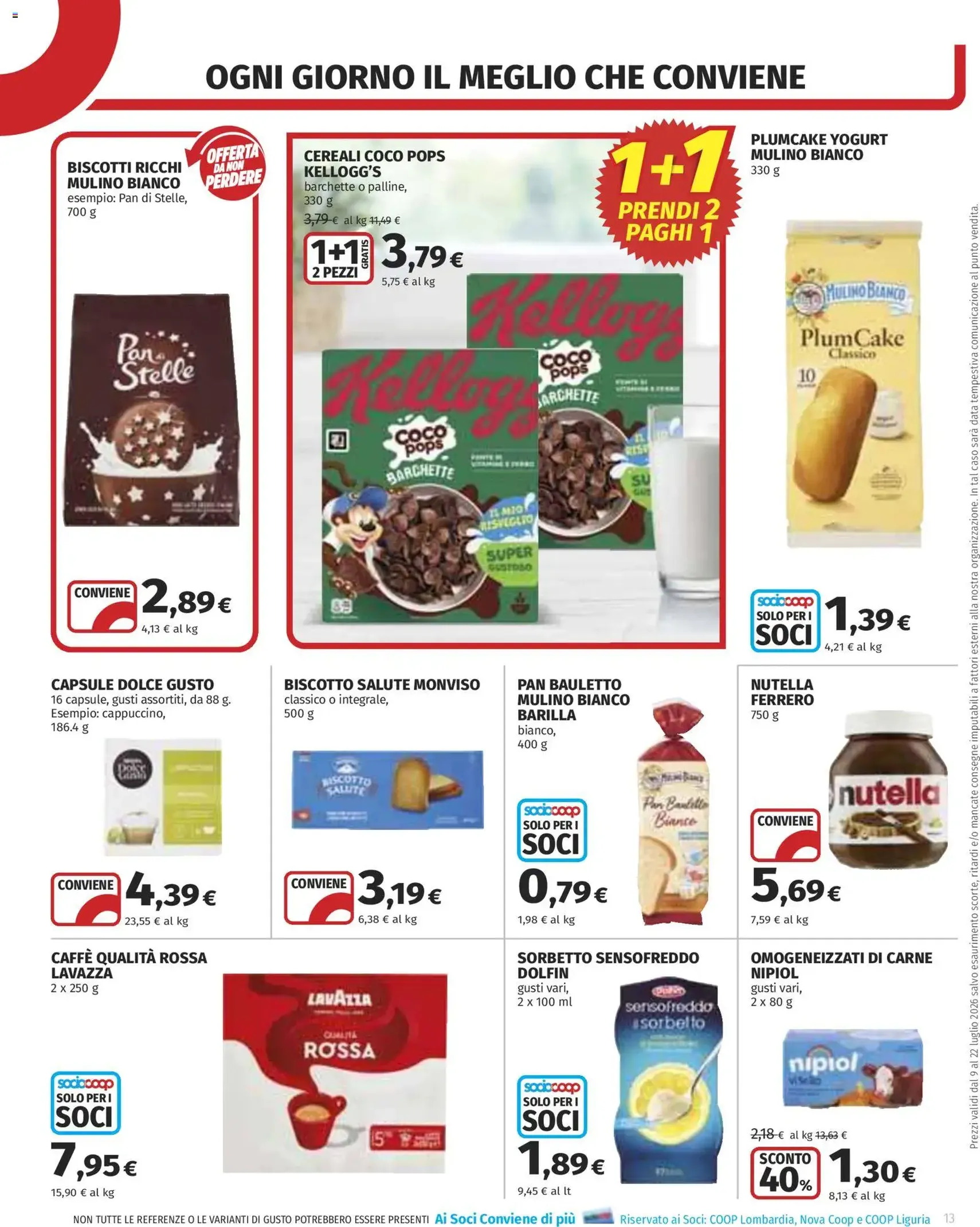 COOP volantino - volantino valido dal 09/07/2026 pagina 13 di 24