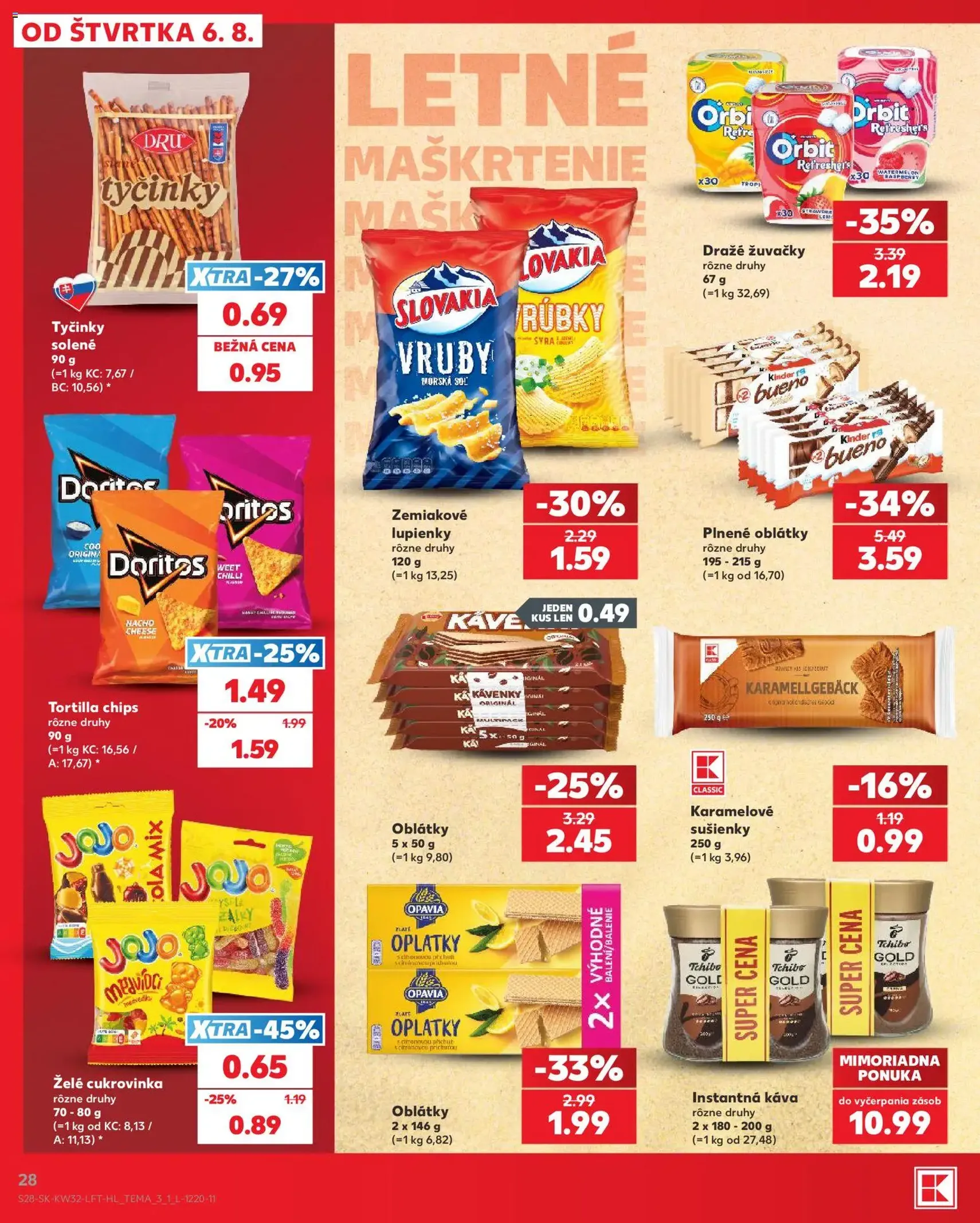 Kaufland SK akciós újság - 2026.08.06. érvényes szórólap 28 oldal 78 oldalból