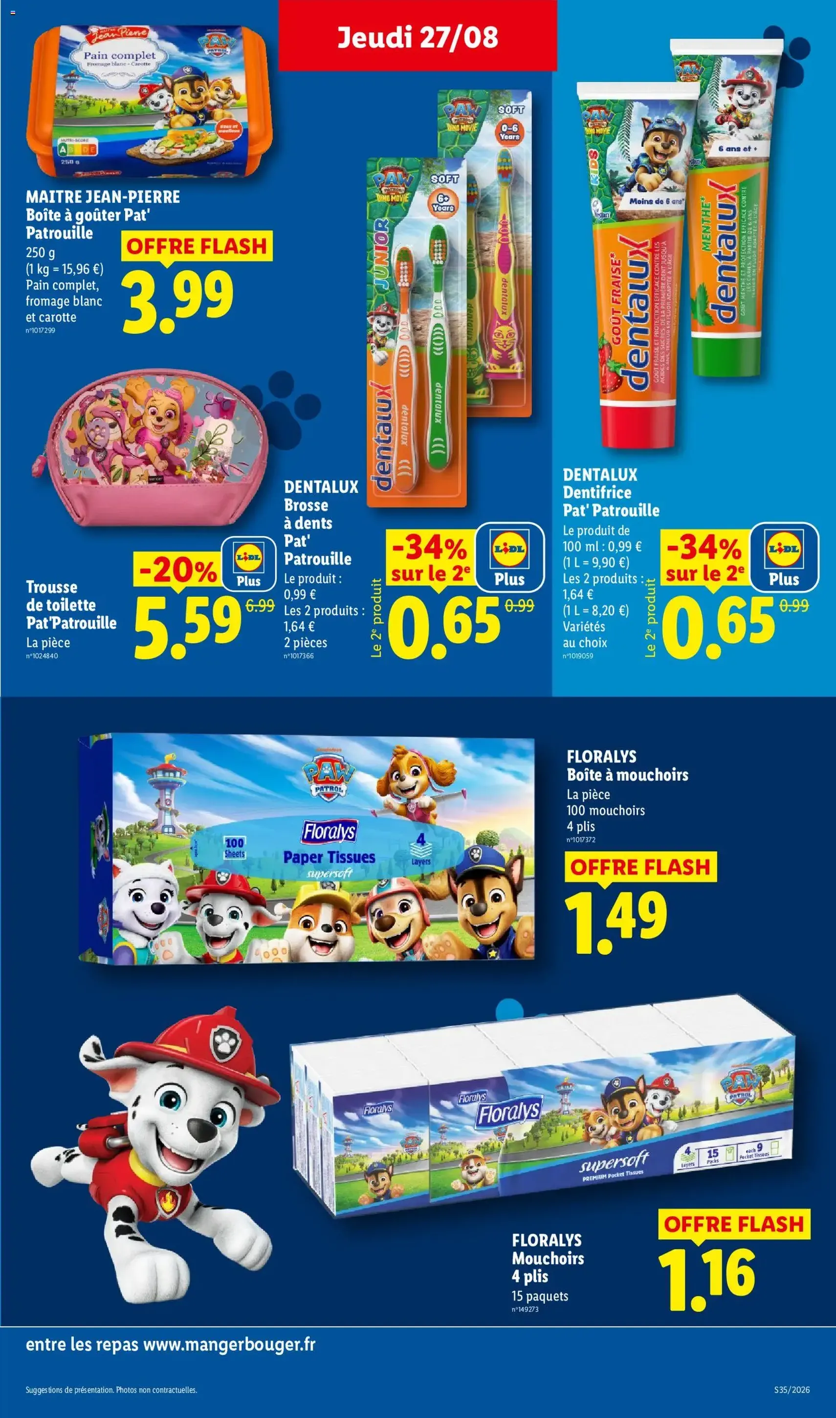 LIDL catalogue - brochure valable à partir du 27/08/2026, page 21 sur 61