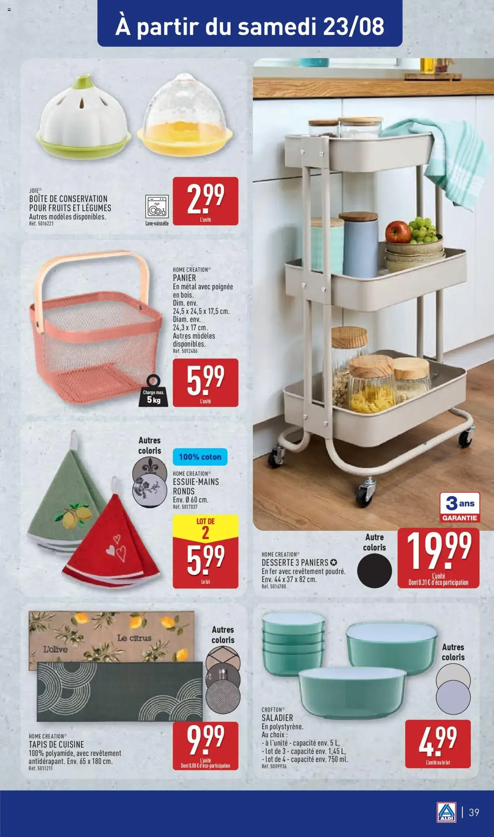 Aldi catalogue semaine 34 - brochure valable à partir du 19/08/2025, page 41 sur 43 Aldi catalogue semaine 34 - brochure valable à partir du 19/08/2025, page 41 sur 43