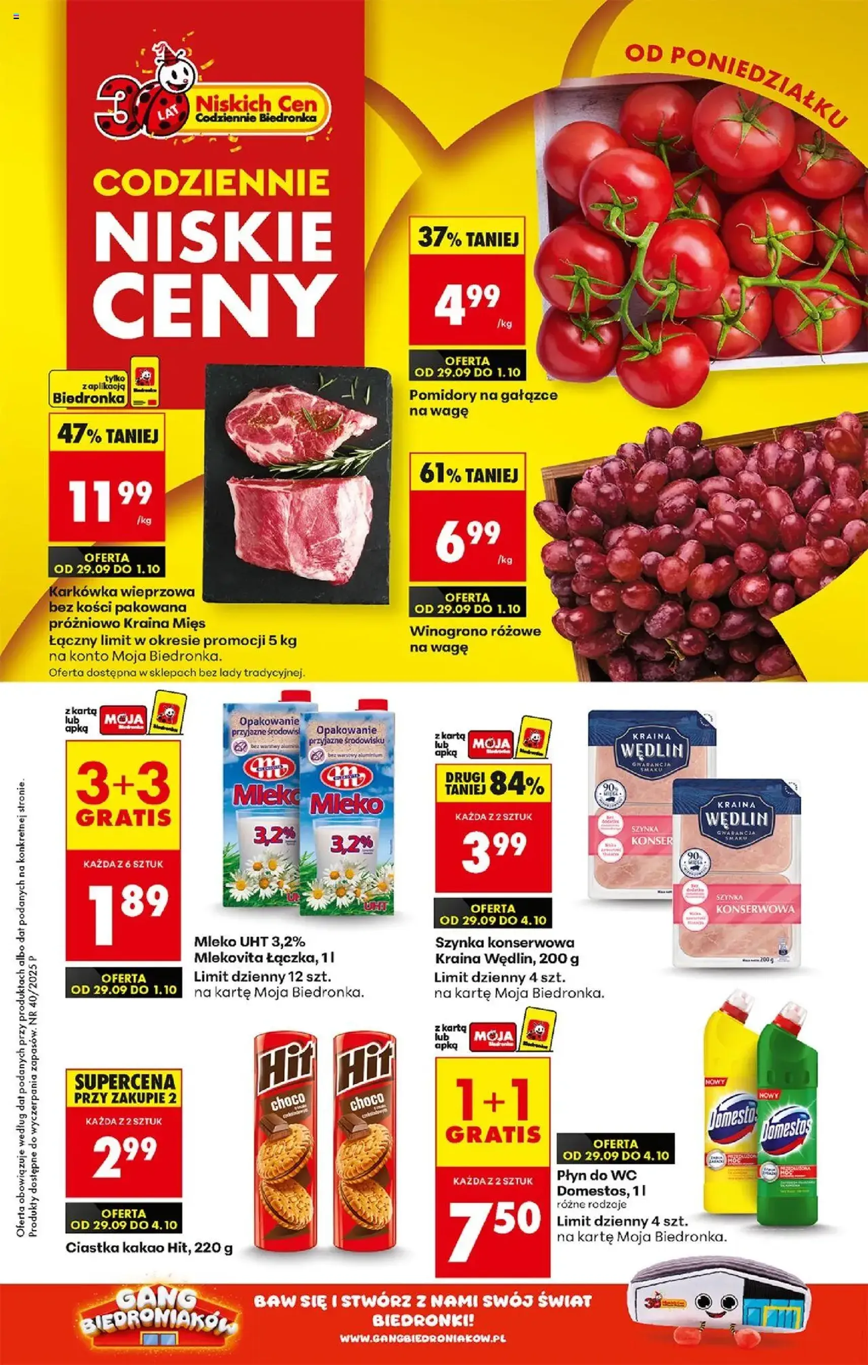 Biedronka gazetka - ważny gazetka od 29.09.2025 strona 1 z 90