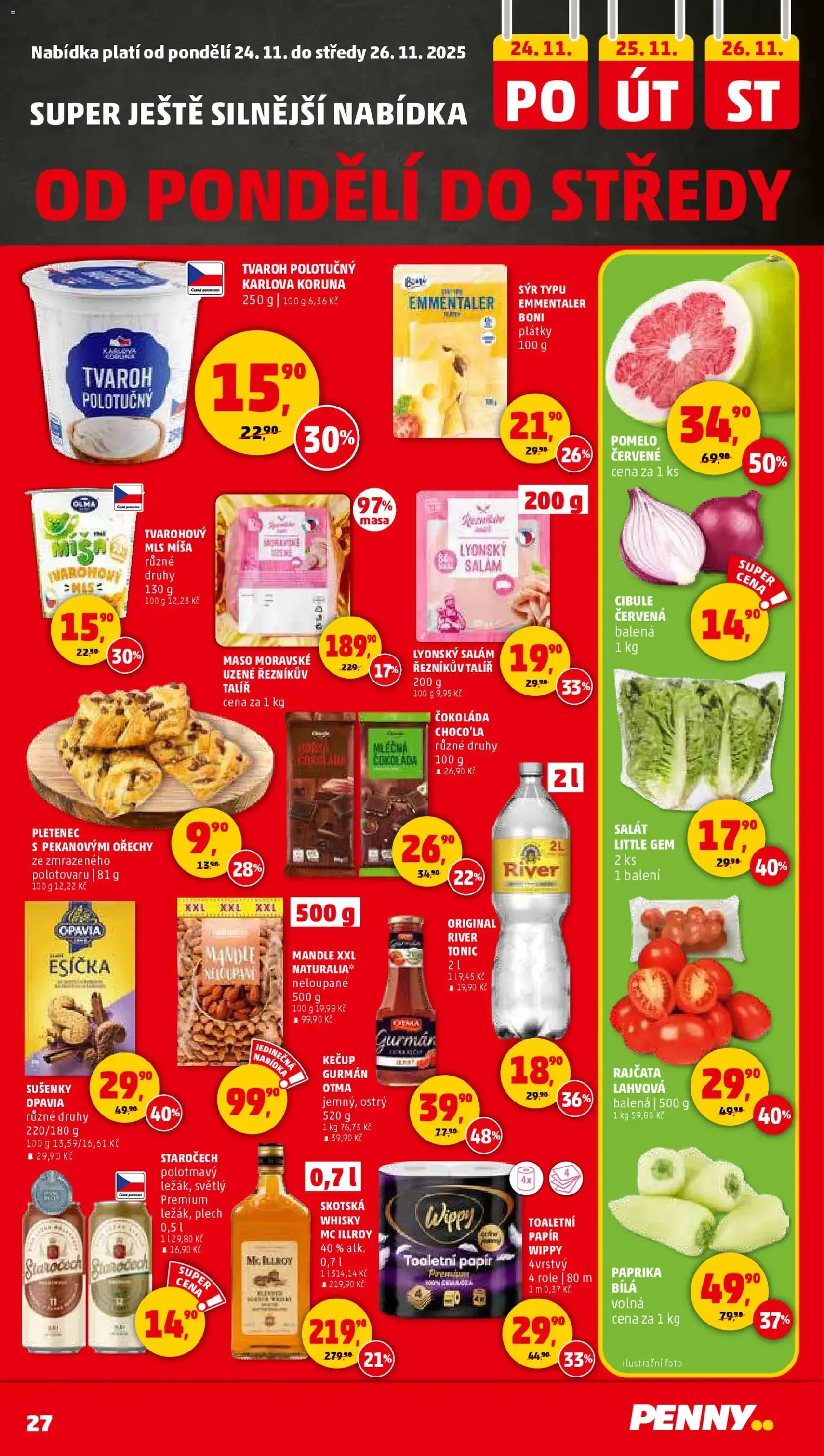 Penny Market leták - Čtvrtečník - platný leták od 20.11.2025 strana 27 z 37