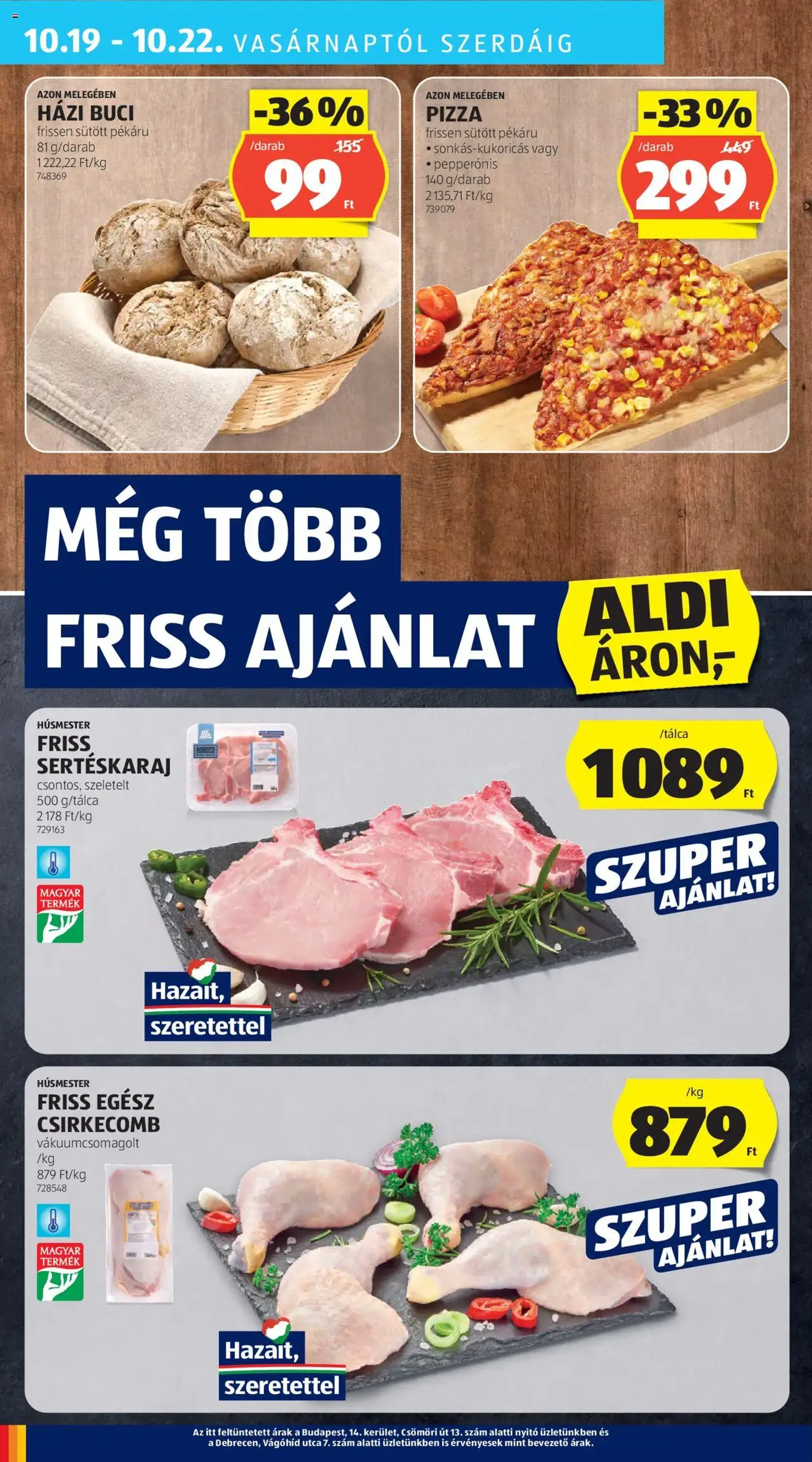 Aldi Akciós újság - 2025.10.16. érvényes szórólap 30 oldal 50 oldalból Aldi Akciós újság - 2025.10.16. érvényes szórólap 30 oldal 50 oldalból