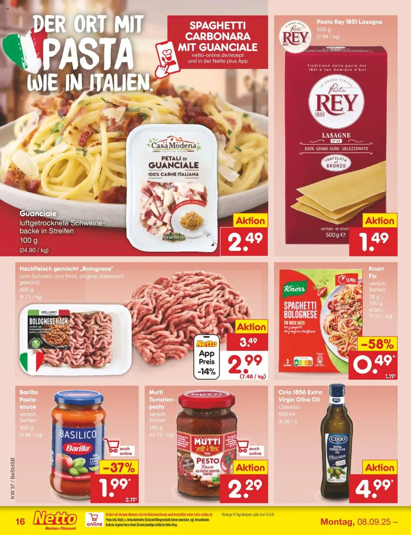 Netto Marken-Discount Prospekt - Gültiger Prospekt ab 08.09.2025, Seite 18 von insgesamt 67 Netto Marken-Discount Prospekt - Gültiger Prospekt ab 08.09.2025, Seite 18 von insgesamt 67