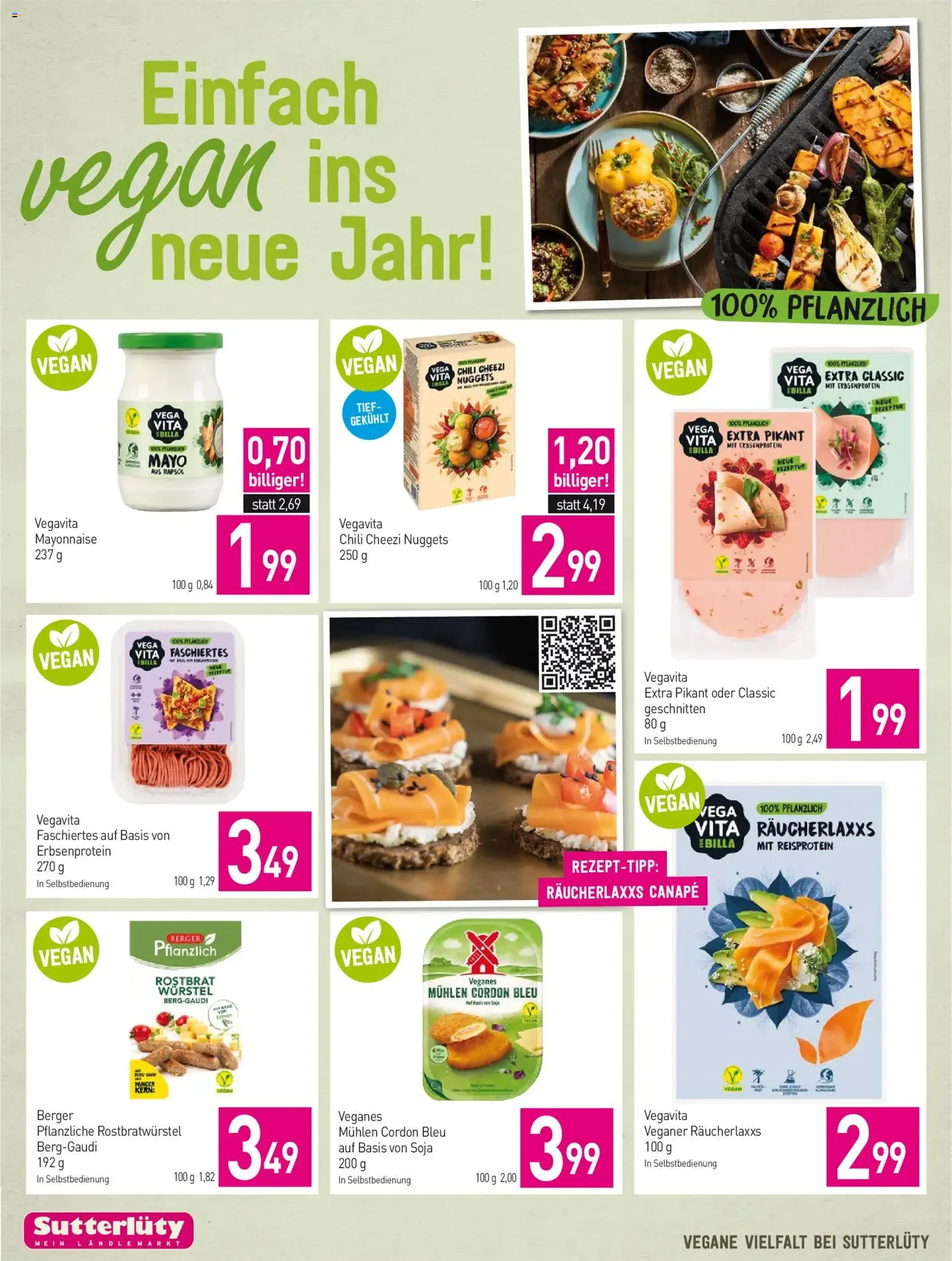 Sutterlüty Flugblatt - Gültiger Prospekt ab 02.01.2026, Seite 10 von insgesamt 20