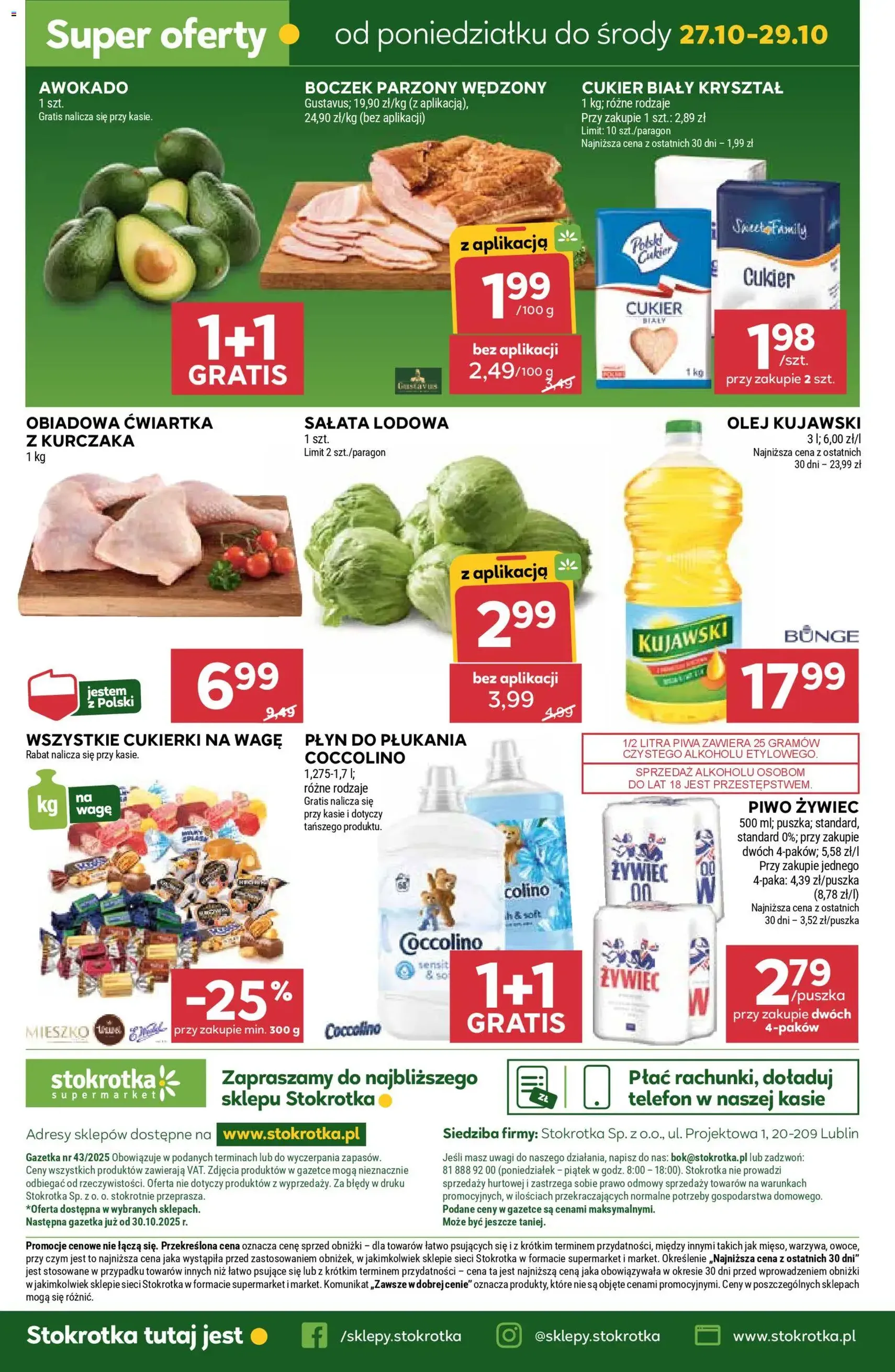 Stokrotka Gazetka - ważny gazetka od 23.10.2025 strona 42 z 43 Stokrotka Gazetka - ważny gazetka od 23.10.2025 strona 42 z 43