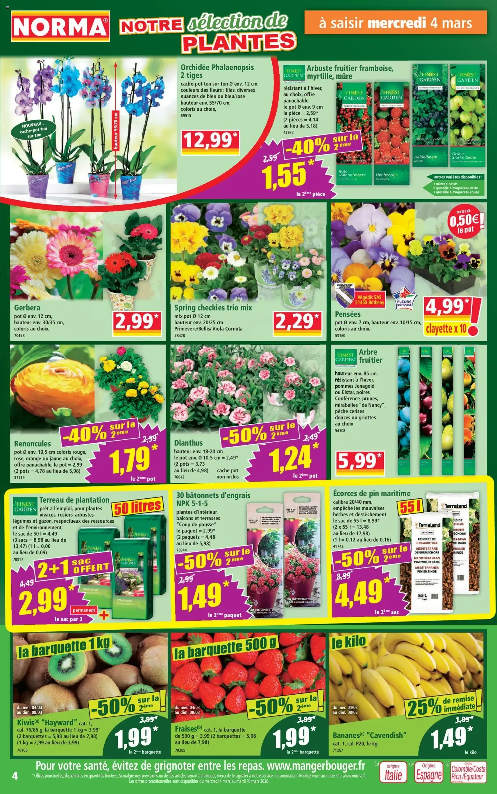 Norma catalogue - brochure valable à partir du 04/03/2026, page 4 sur 14