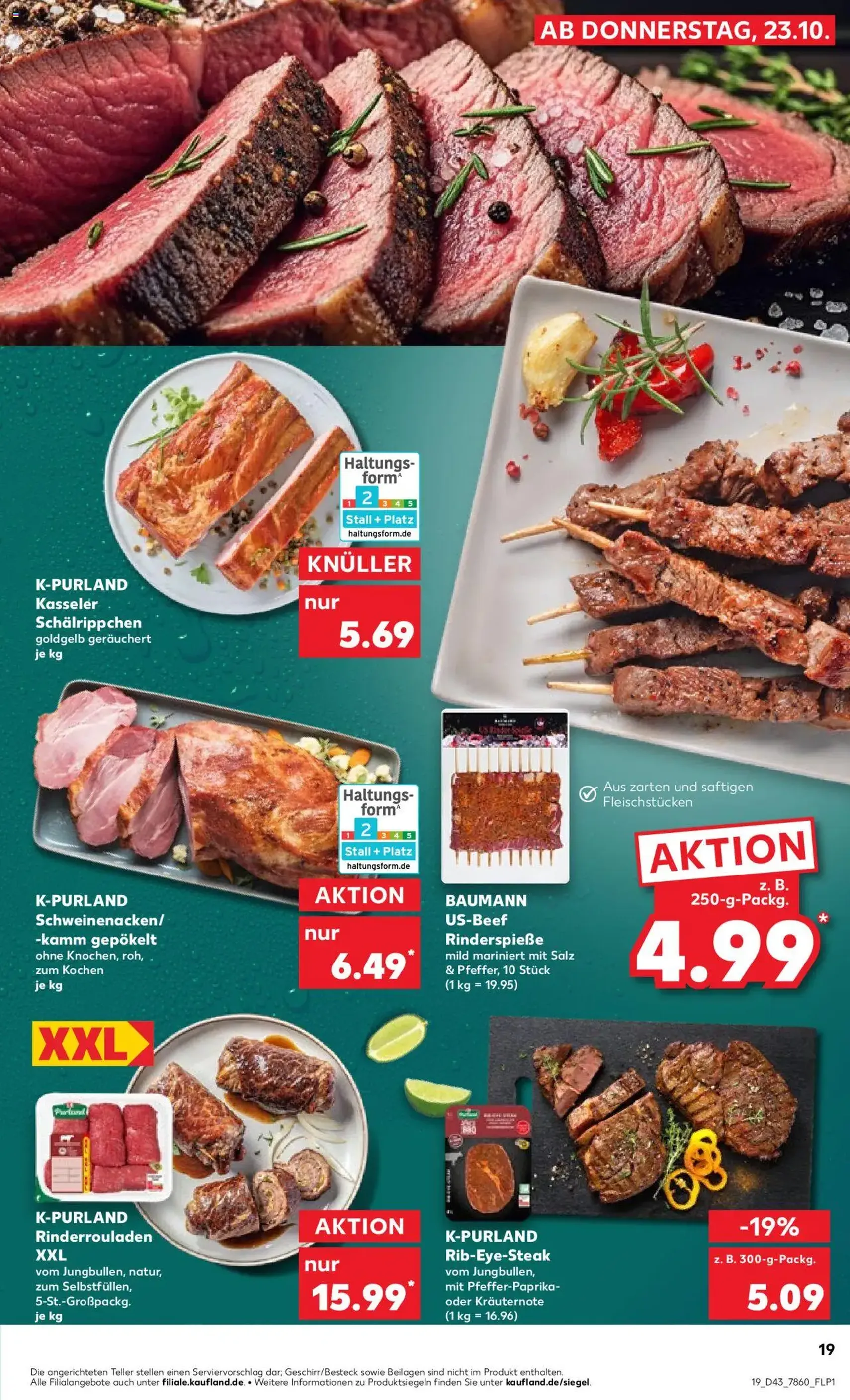 Kaufland Prospekt - Gültiger Prospekt ab 23.10.2025, Seite 19 von insgesamt 61 Kaufland Prospekt - Gültiger Prospekt ab 23.10.2025, Seite 19 von insgesamt 61