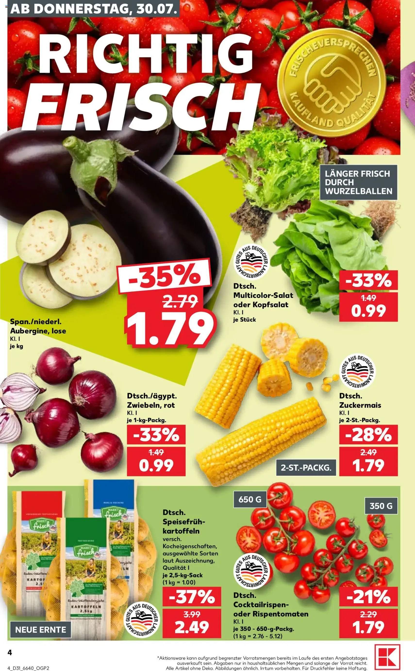 Kaufland DE -DE Folder - geldige folder vanaf 30-07-2026 pagina 4 van 66