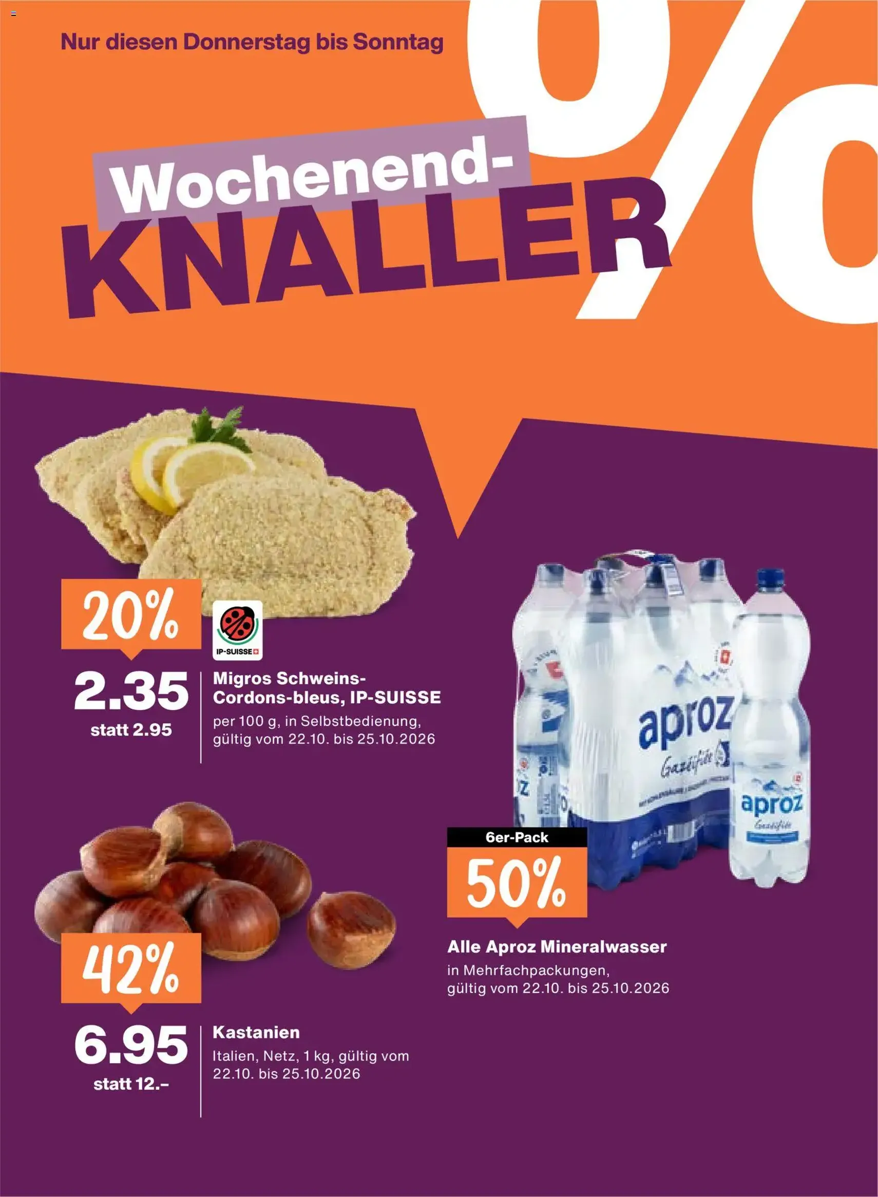 Migros aktionen - Gültiger Prospekt ab 22.10.2026, Seite 24 von insgesamt 24