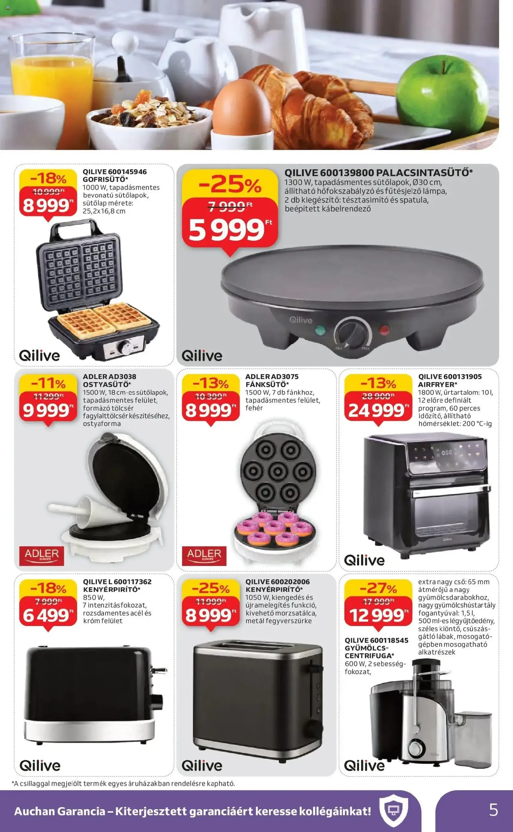 Auchan Akciós újság - 2026.01.29. érvényes szórólap 5 oldal 38 oldalból