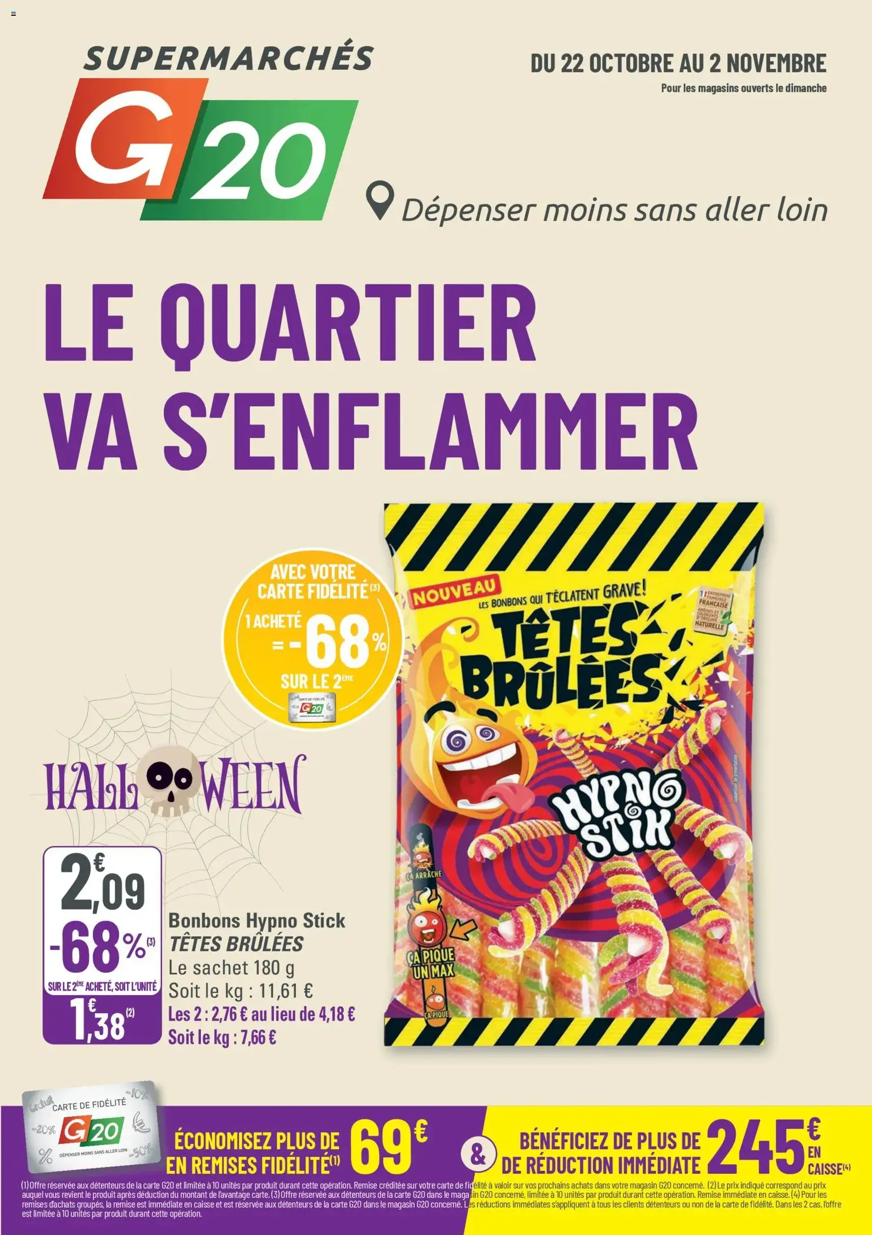 G20 Supermarchés catalogue - brochure valable à partir du 22/10/2025, page 1 sur 20 G20 Supermarchés catalogue - brochure valable à partir du 22/10/2025, page 1 sur 20