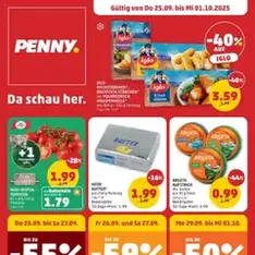 Penny Markt Flugblatt - Prospekt Vorschau gültig ab 25.09.2025