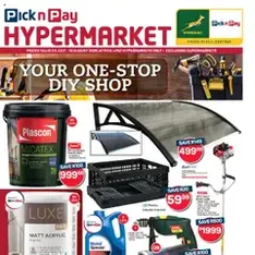 Pick n Pay - Hyper DIY Specials - Flyer preview valid from 24/07/2025