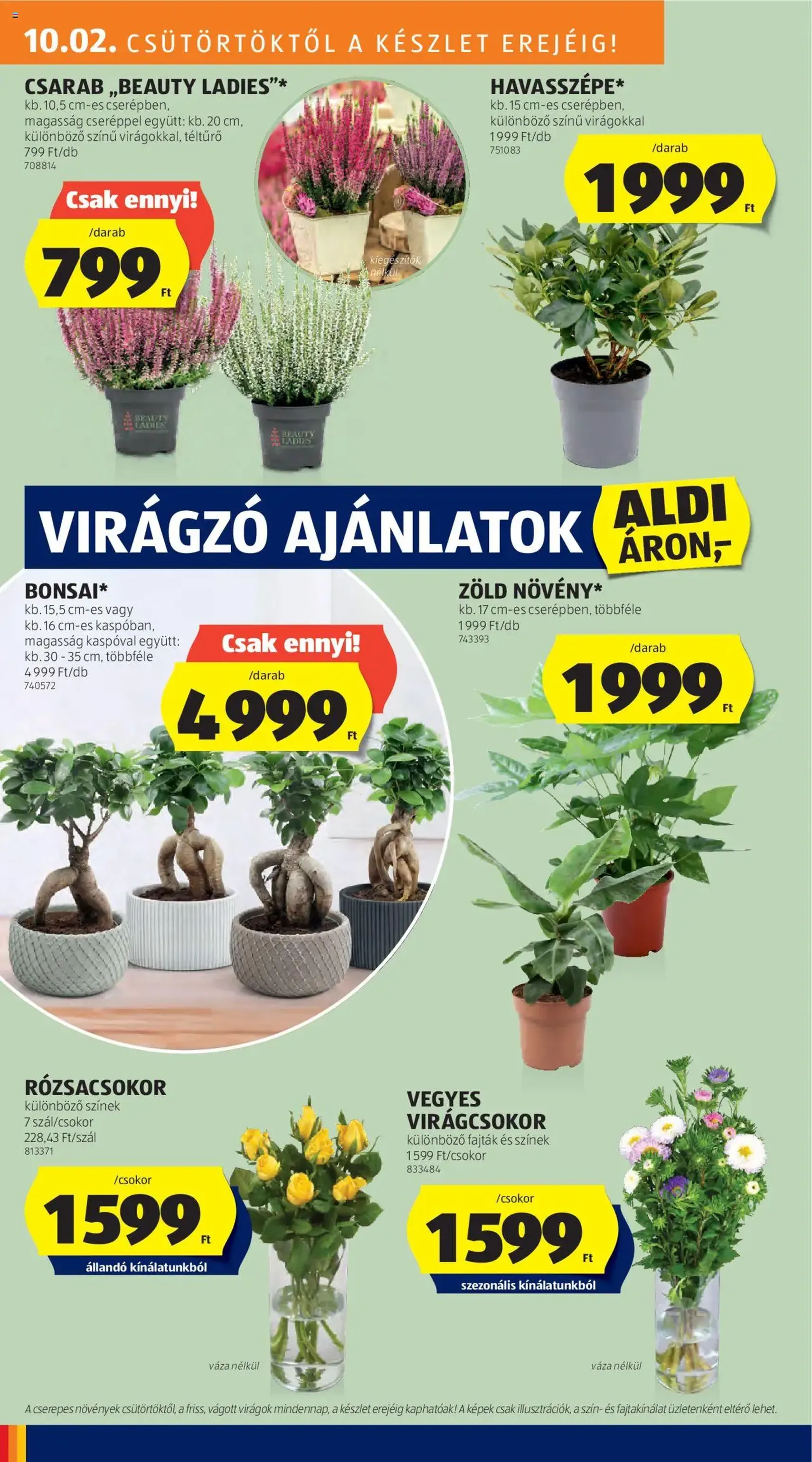 Aldi Akciós újság - 2025.10.02. érvényes szórólap 24 oldal 40 oldalból Aldi Akciós újság - 2025.10.02. érvényes szórólap 24 oldal 40 oldalból