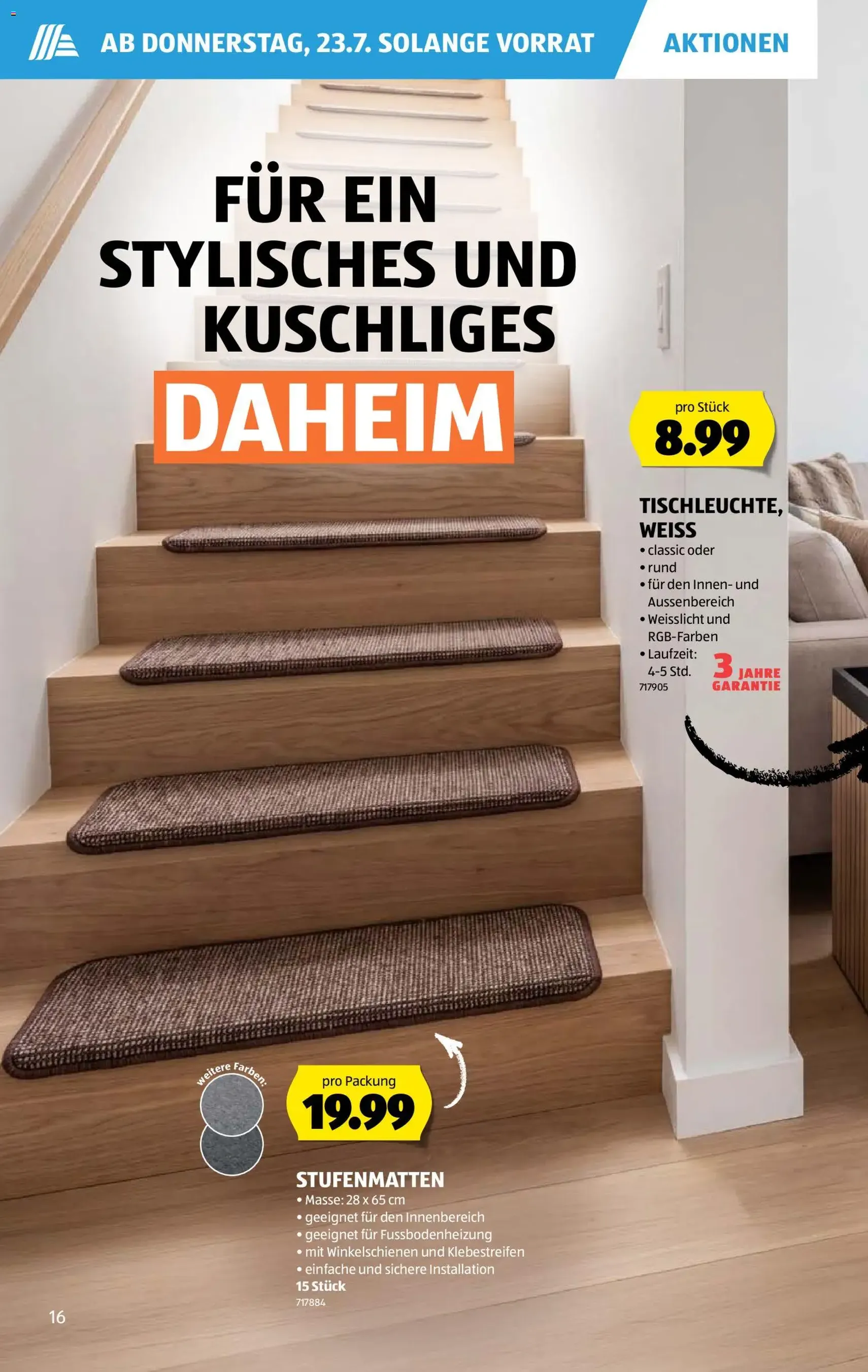 Aldi aktionen - Gültiger Prospekt ab 23.07.2026, Seite 16 von insgesamt 44