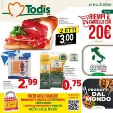Volantino Todis - anteprima volantino valido dal 10/07/2025