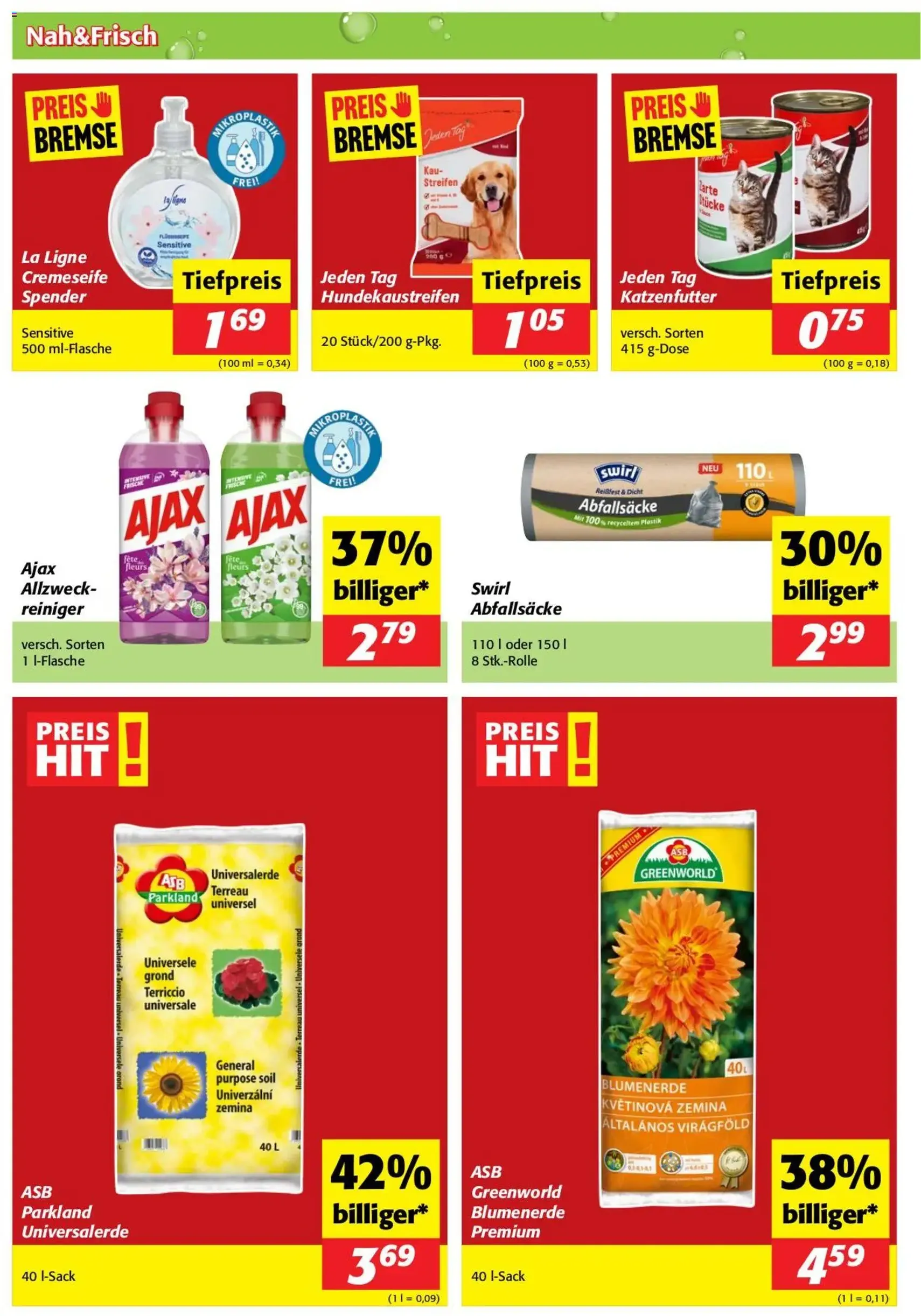 Nah und Frisch Flugblatt - Gültiger Prospekt ab 11.03.2026, Seite 4 von insgesamt 8