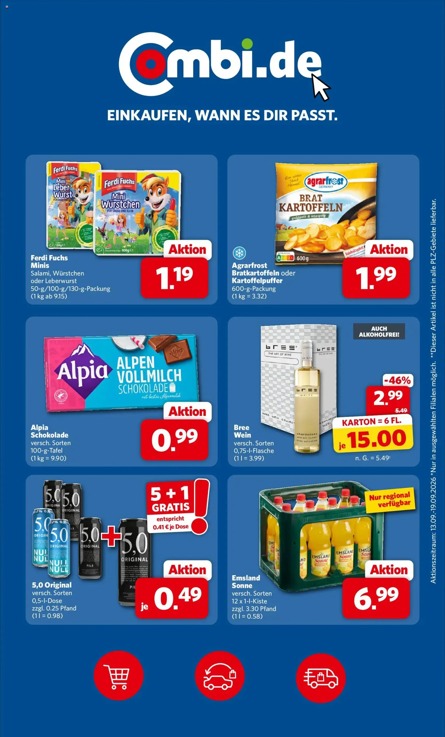 Combi Prospekt - Gültiger Prospekt ab 14.09.2026, Seite 29 von insgesamt 33