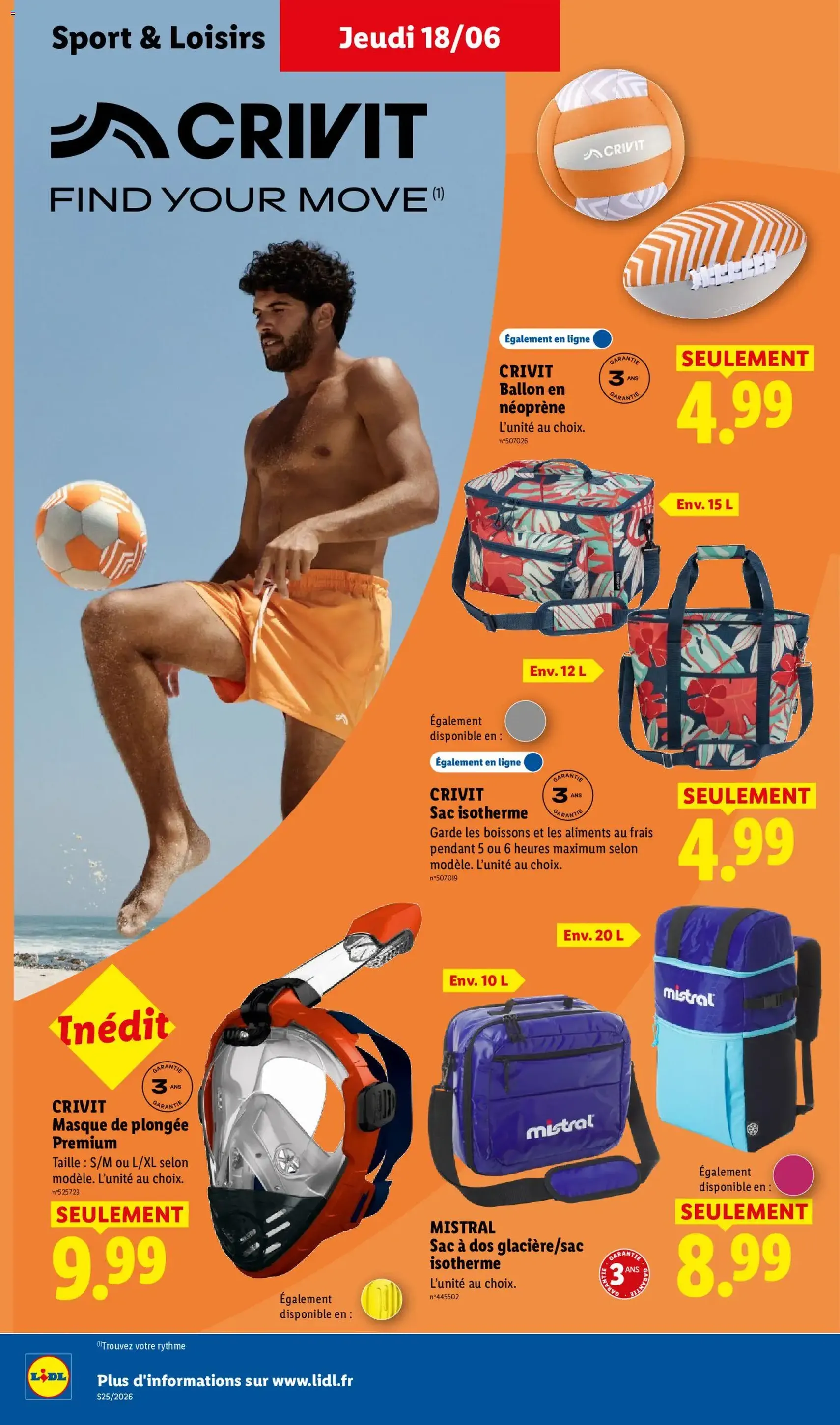 LIDL catalogue - brochure valable à partir du 18/06/2026, page 34 sur 60