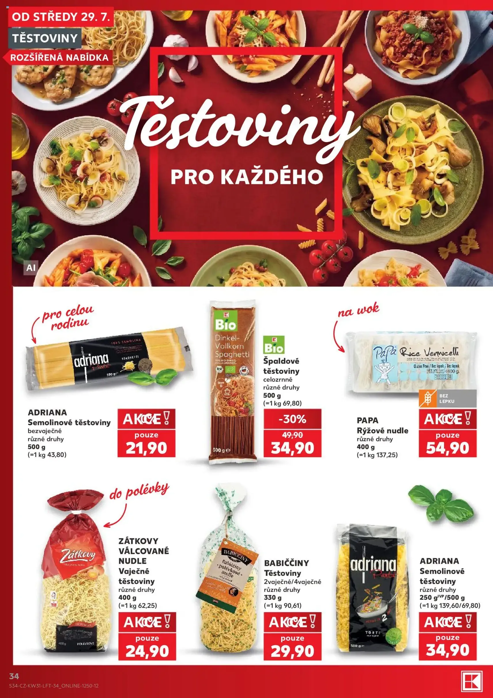 Kaufland leták - platný leták od 29.07.2026 strana 34 z 54