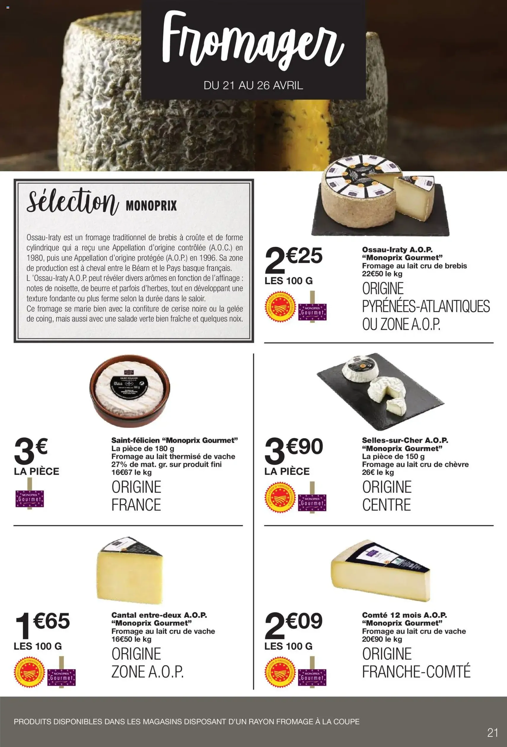 Monoprix catalogue - brochure valable à partir du 21/04/2026, page 21 sur 48