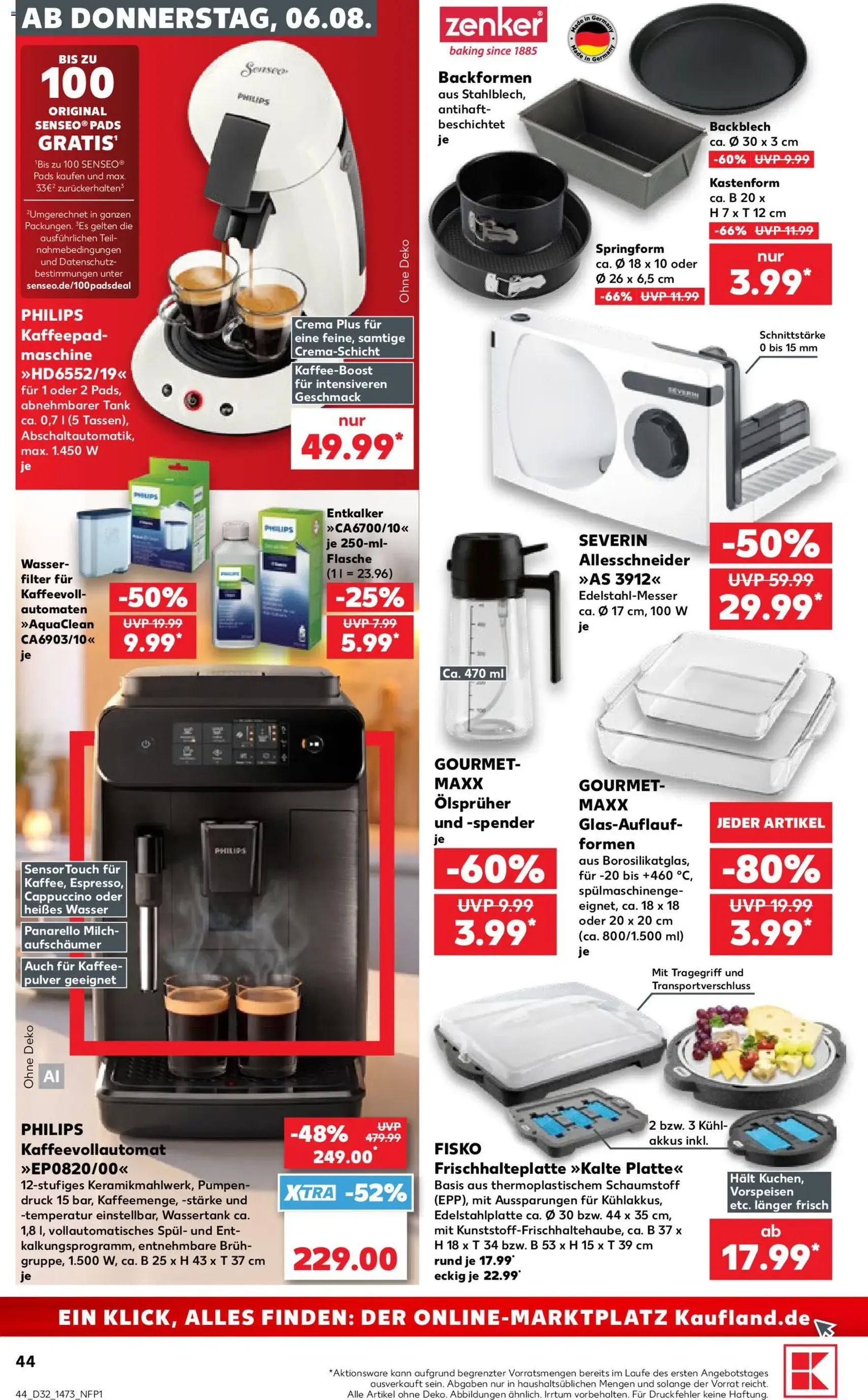 Kaufland Prospekt - Gültiger Prospekt ab 06.08.2026, Seite 44 von insgesamt 58