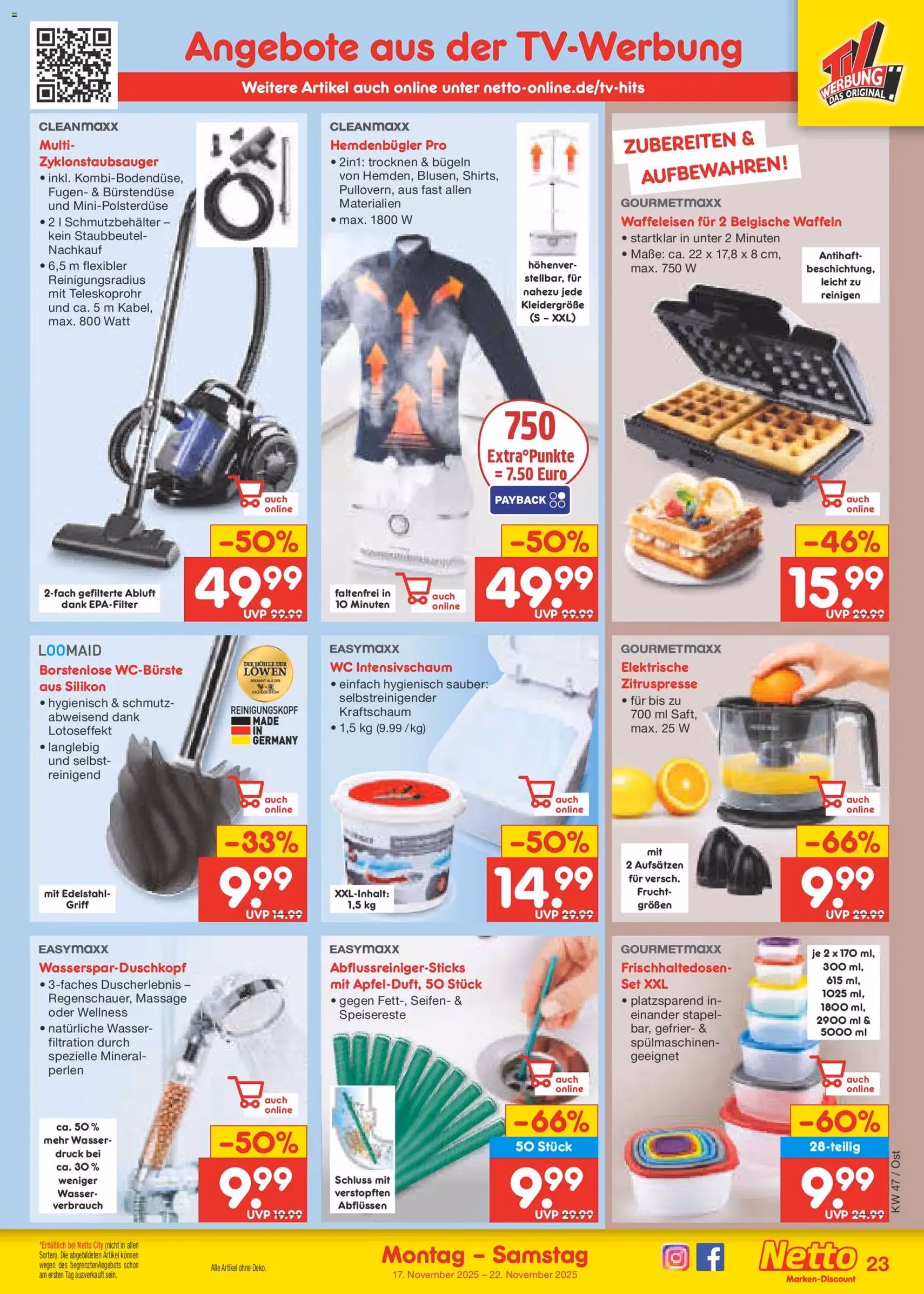 Netto Marken-Discount - Black Friday - Gültiger Prospekt ab 17.11.2025, Seite 29 von insgesamt 60