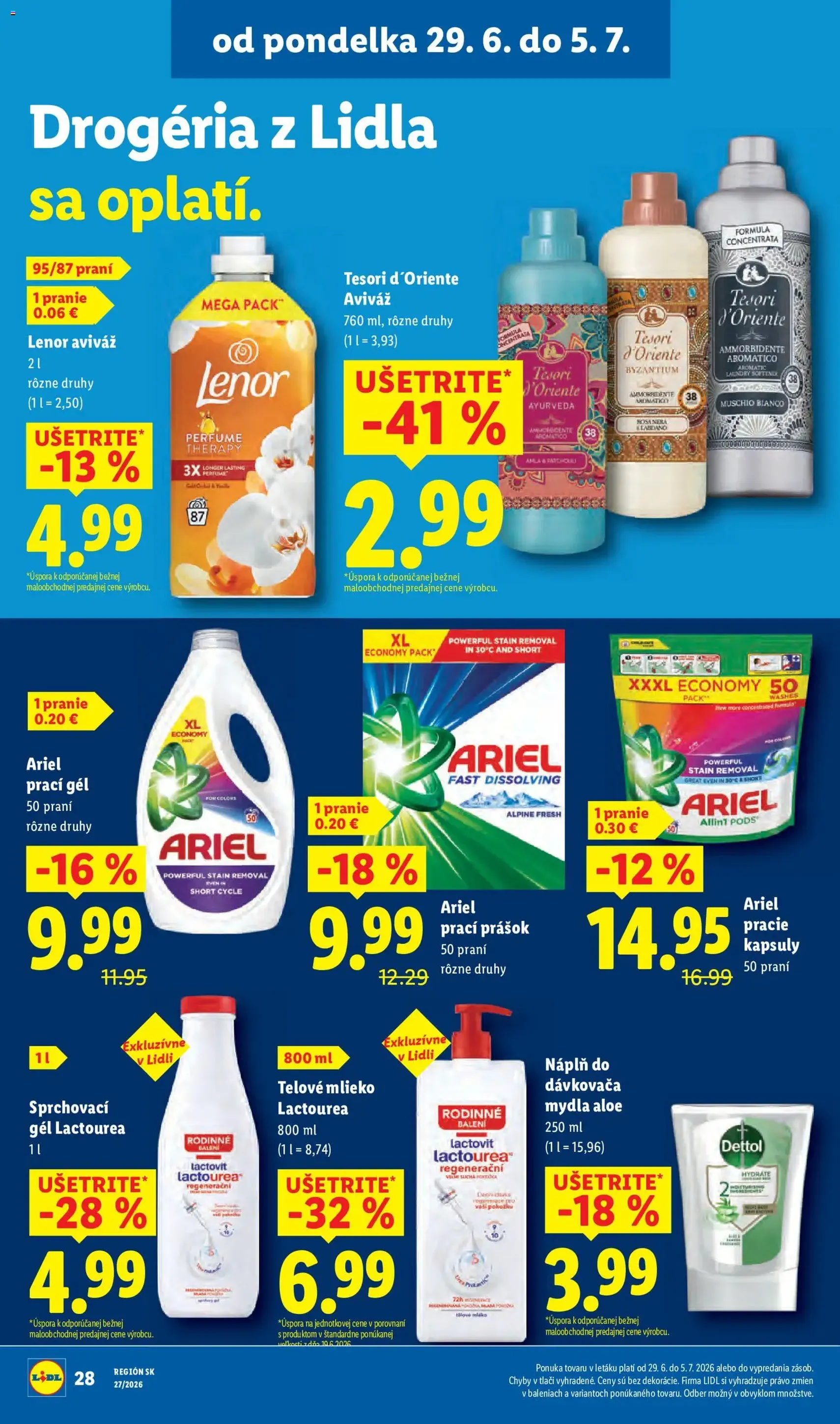 Lidl leták - platný leták od 29.06.2026 strana 42 z 98