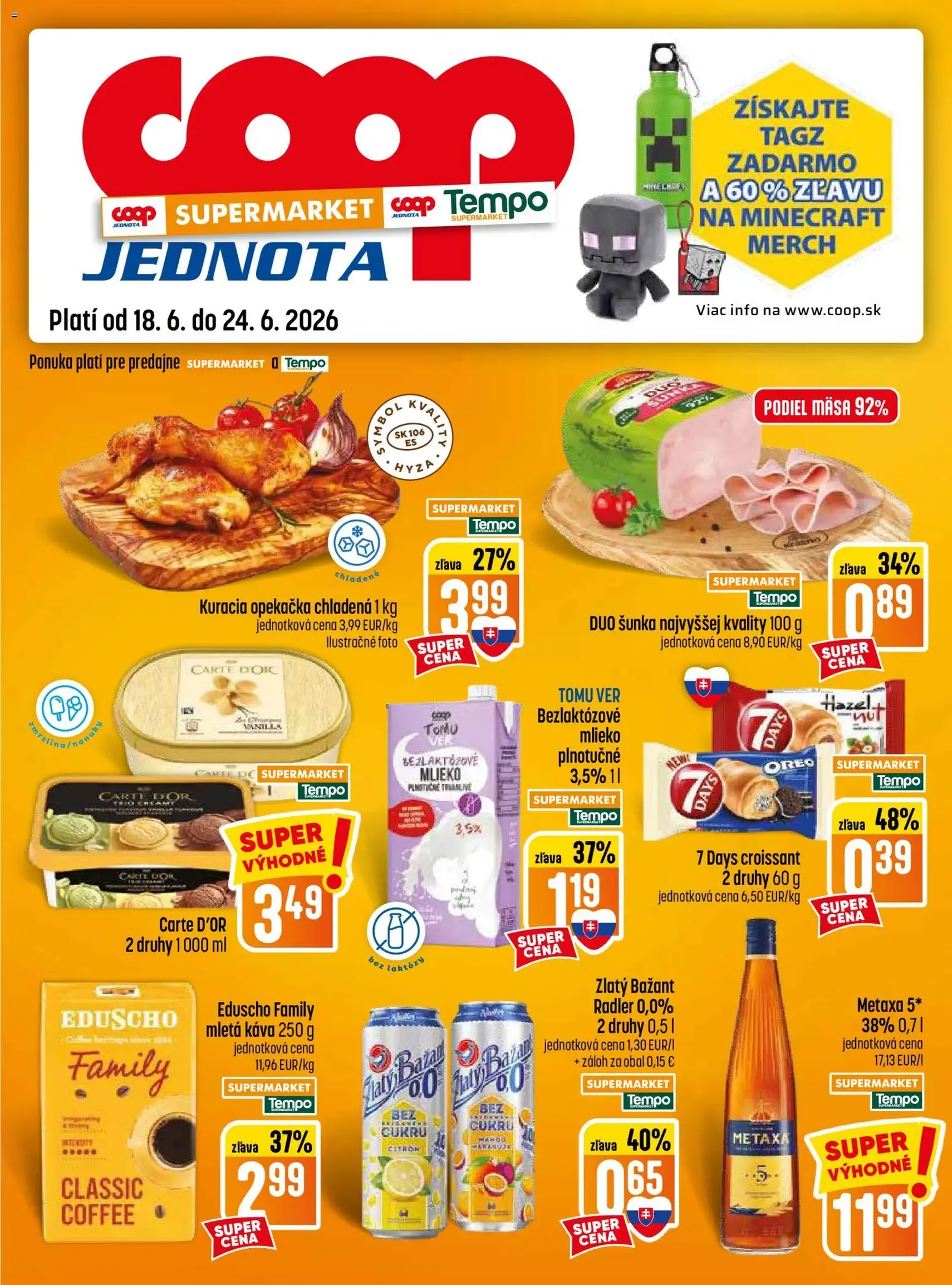 COOP Jednota leták - platný leták od 18.06.2026 strana 17 z 32