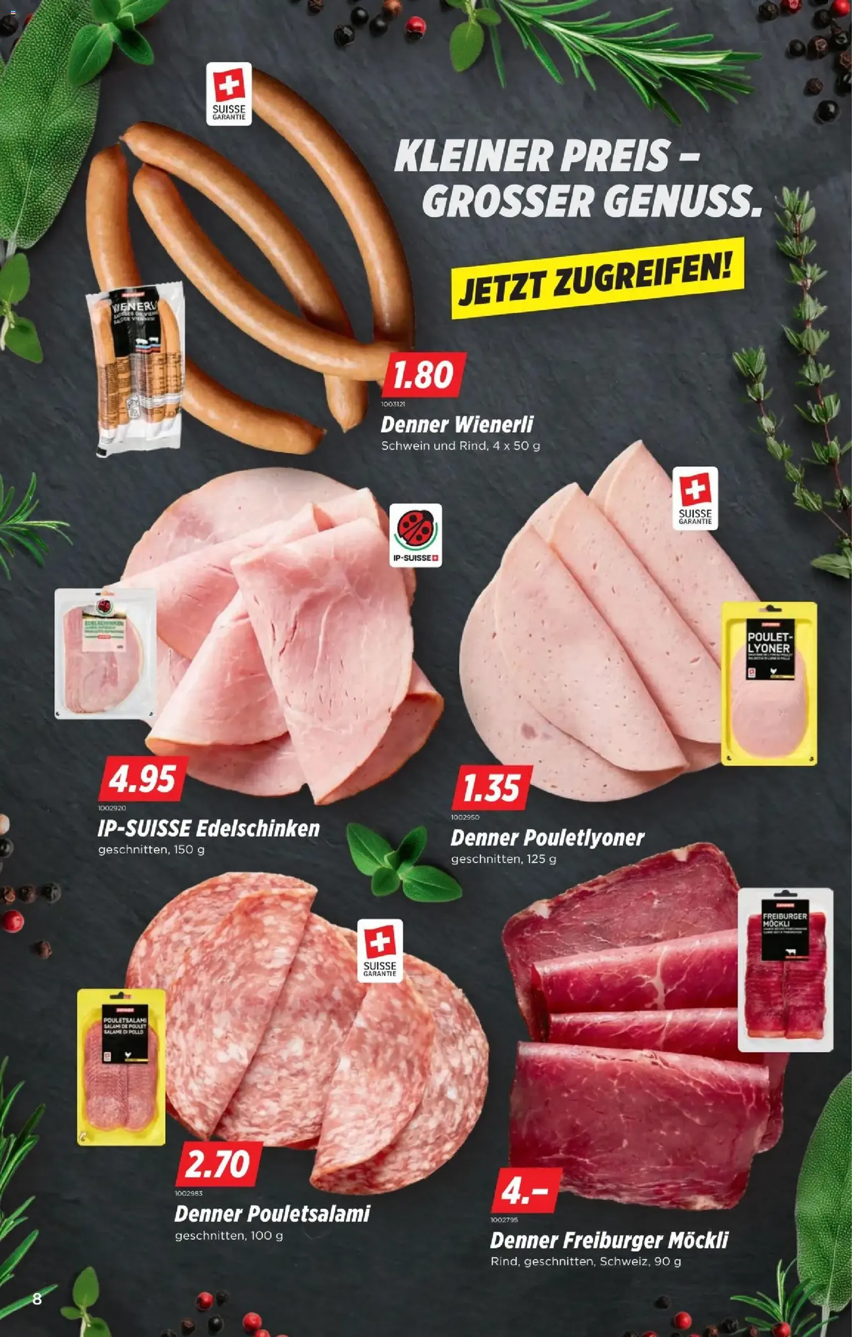 Denner aktionen - Gültiger Prospekt ab 23.07.2026, Seite 8 von insgesamt 22