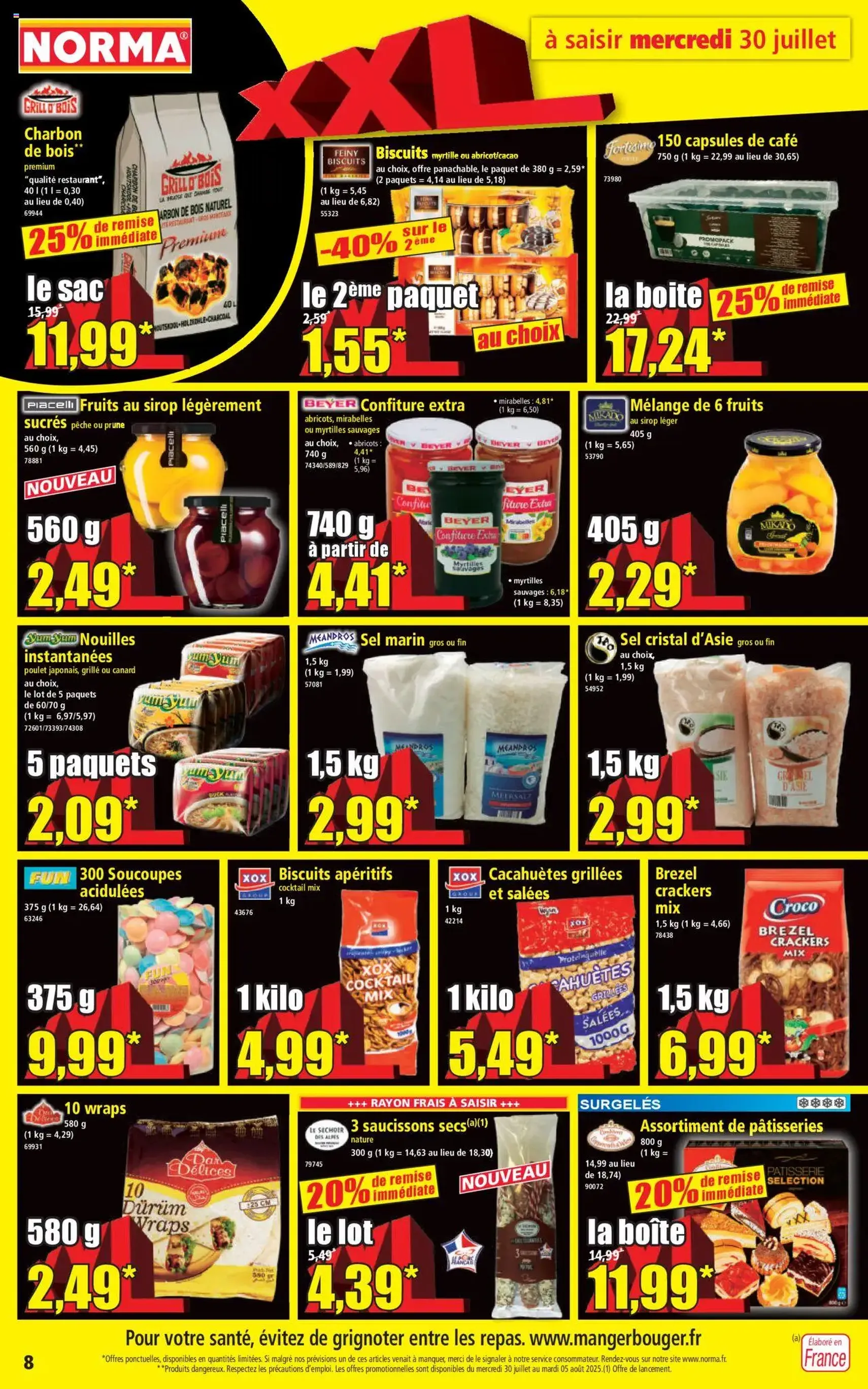 Norma catalogue - brochure valable à partir du 30/07/2025, page 8 sur 12 Norma catalogue - brochure valable à partir du 30/07/2025, page 8 sur 12